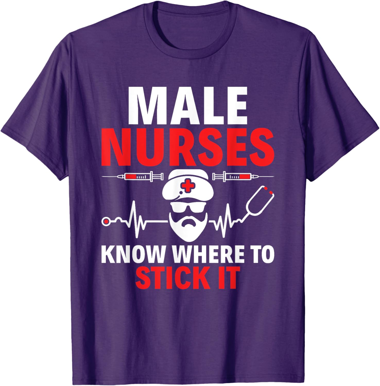 Funny Male Nurse Murse T-Shirt for RN Nurses - Great Gift Idea! - 6