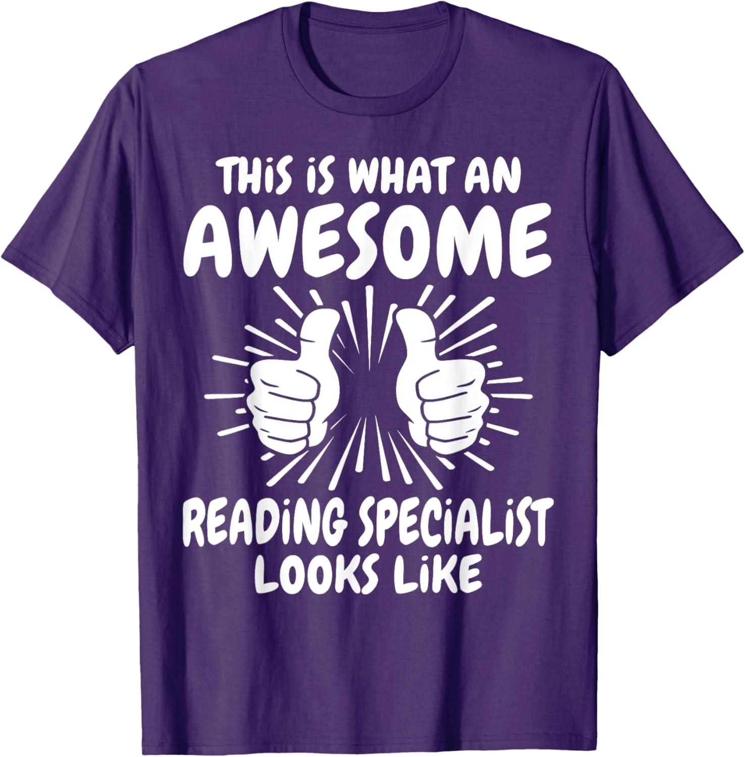 Awesome Reading Specialist T-Shirt for Book Lovers and Educators - 7