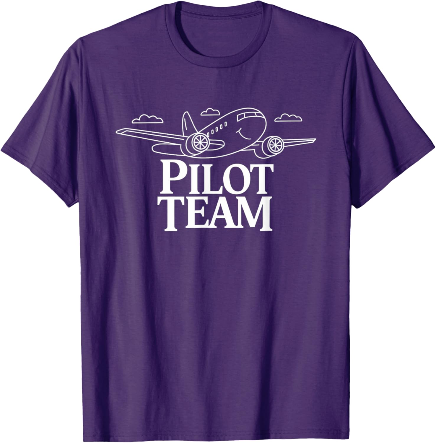 Pilot Team Flying Airplane Lover T-Shirt for Future Flight Crew - 6