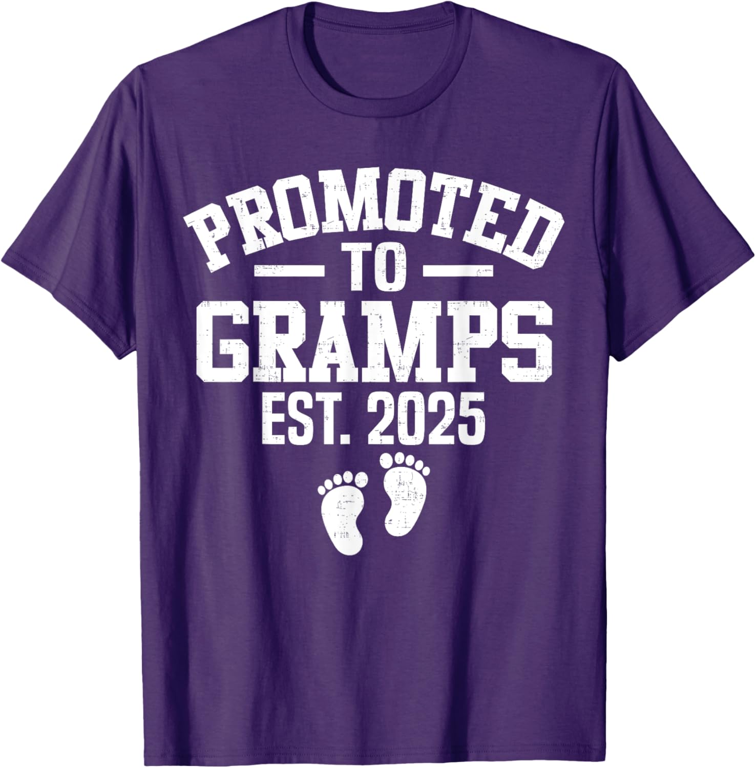 Promoted To Gramps 2025 First Time Grandpa T-Shirt for Men - 27