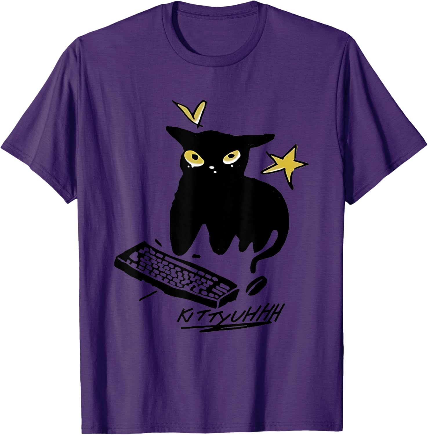 Kittyuhhh Funny T-Shirt for Men and Women - Cute and Quirky Design - 13