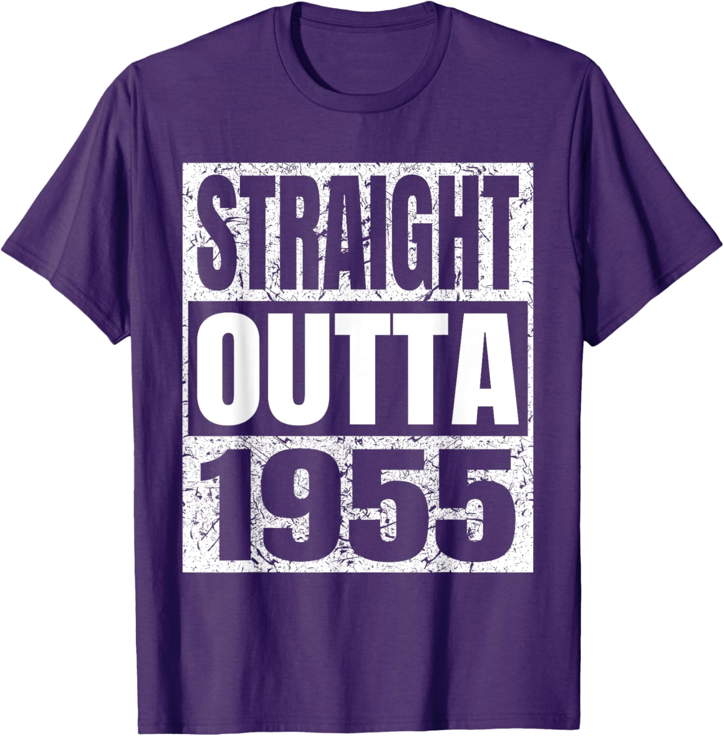 Vintage 1955 Birthday T-Shirt Straight Outta 1955 Classic Retro Style - 6