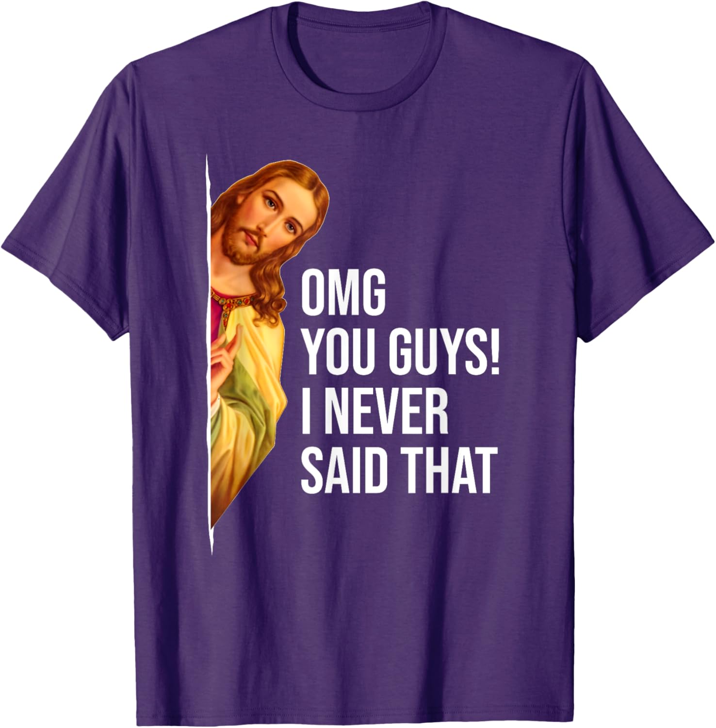 Funny Easter T-Shirt Jesus Sarcasm OMG You Guys Cool Graphic Tee - 14
