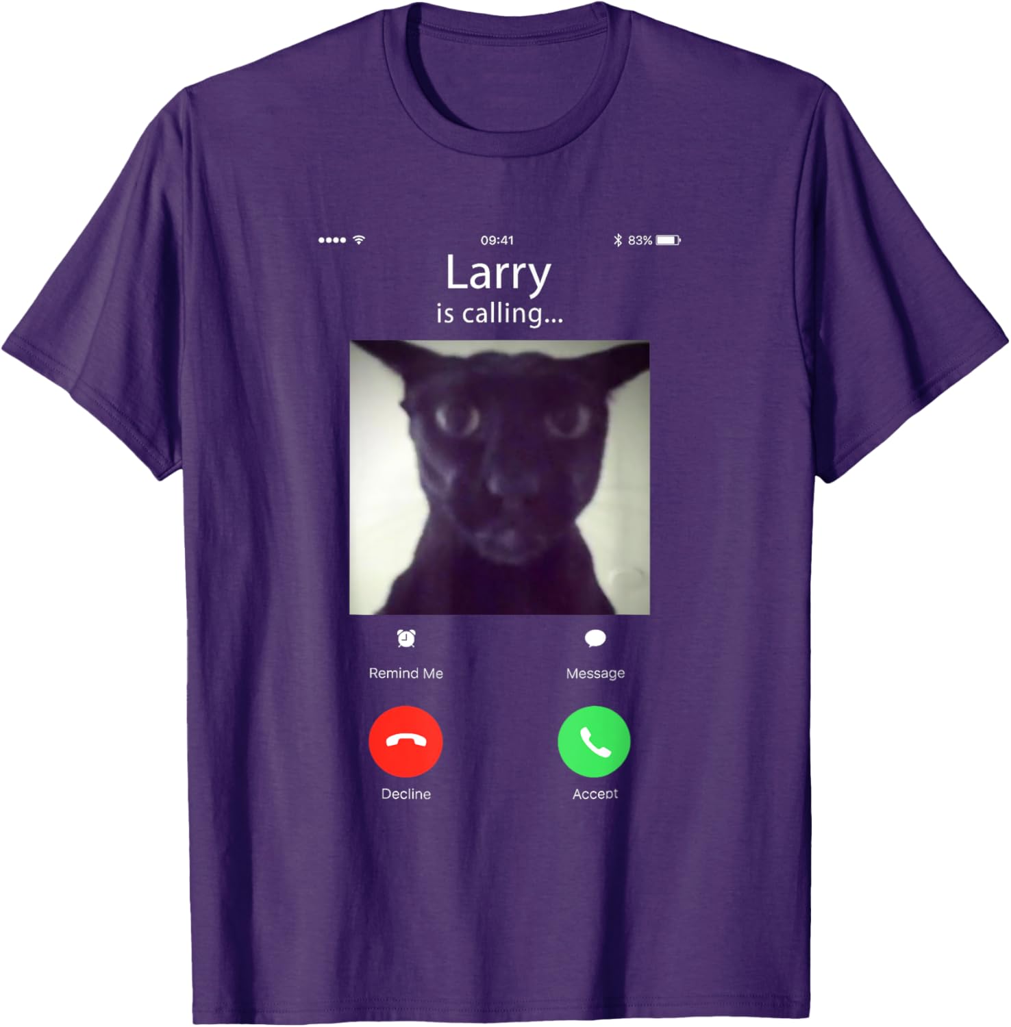 Funny Evil Larry Cat T-Shirt for Men, Women, and Kids - Meme Lovers Unite! - 8