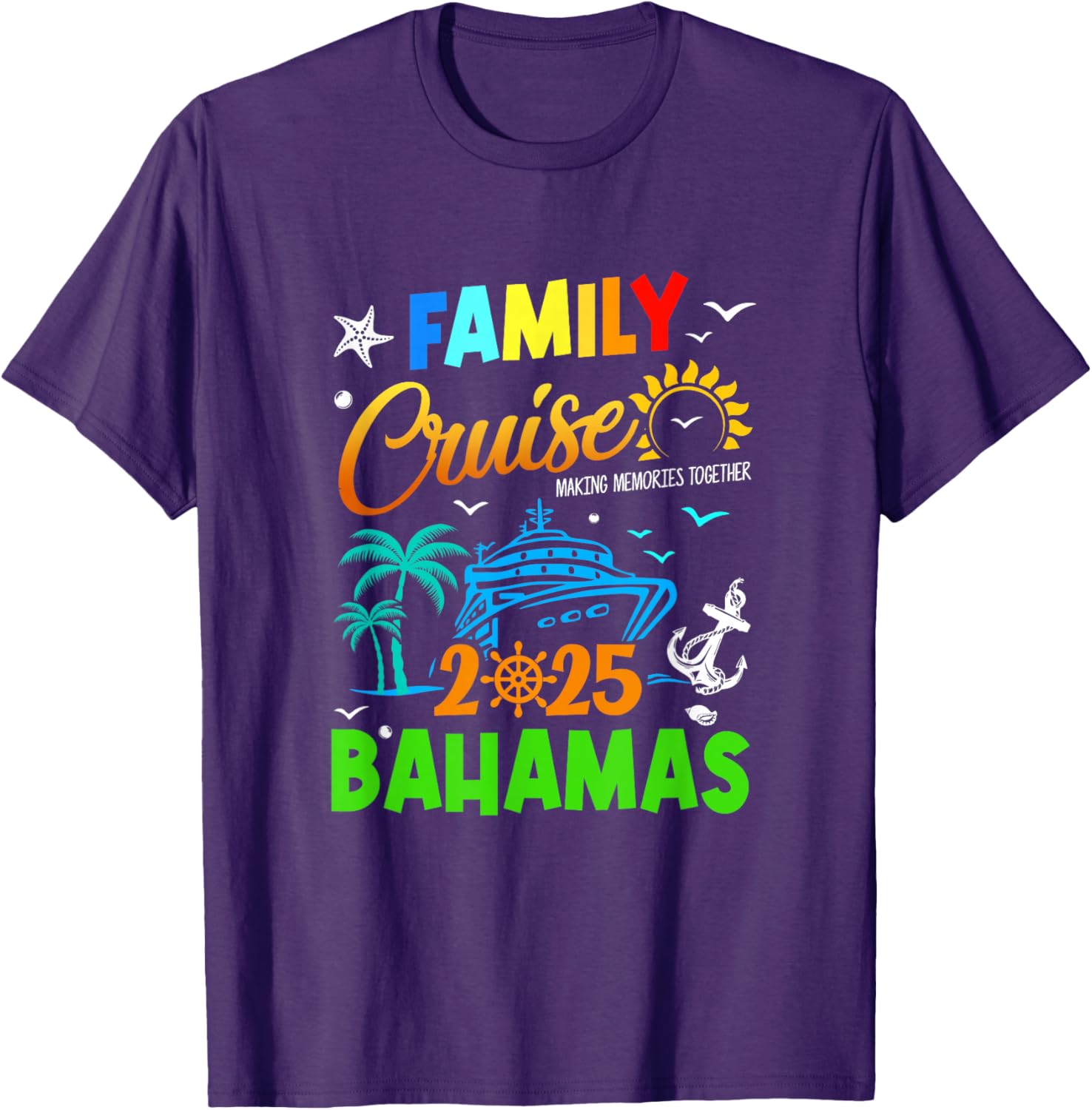 Matching Family Cruise T-Shirts for Bahamas 2025 Adventure Squad - 13