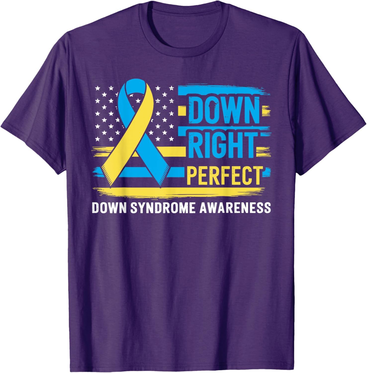Down Syndrome Awareness Day T-Shirt with Perfect Socks Design - 4