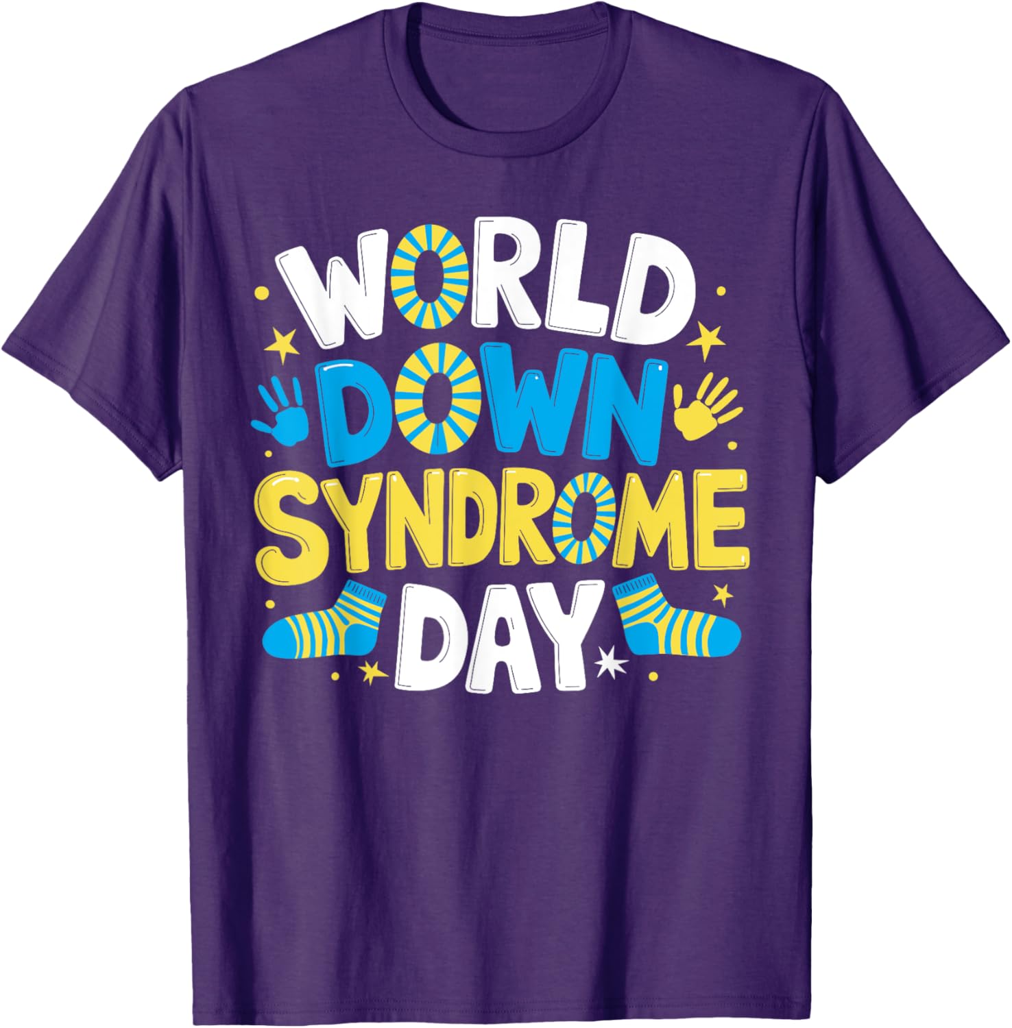 Down Syndrome Awareness Day Kids T-Shirt and Socks Set Supporting Inclusivity - 3
