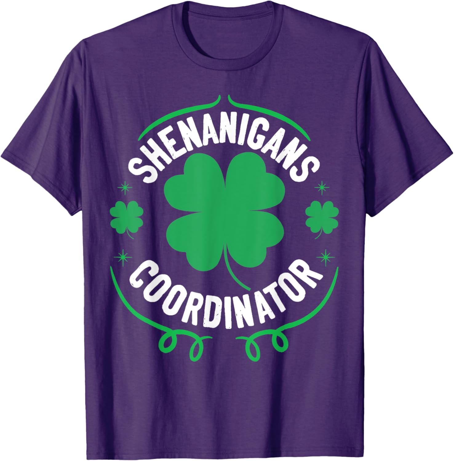 Shenanigans Coordinator St Patrick's Day Teacher Matching T-Shirt - 15
