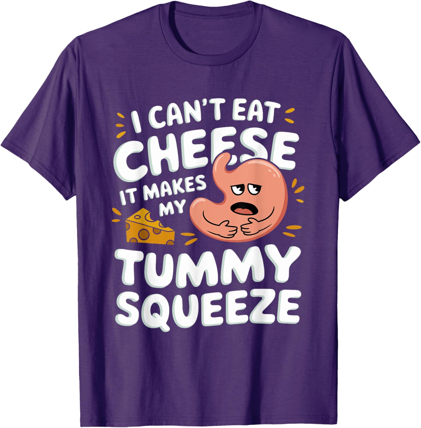 Lactose Intolerance Kids Dairy Allergy T-Shirt for Comfort and Style - 1