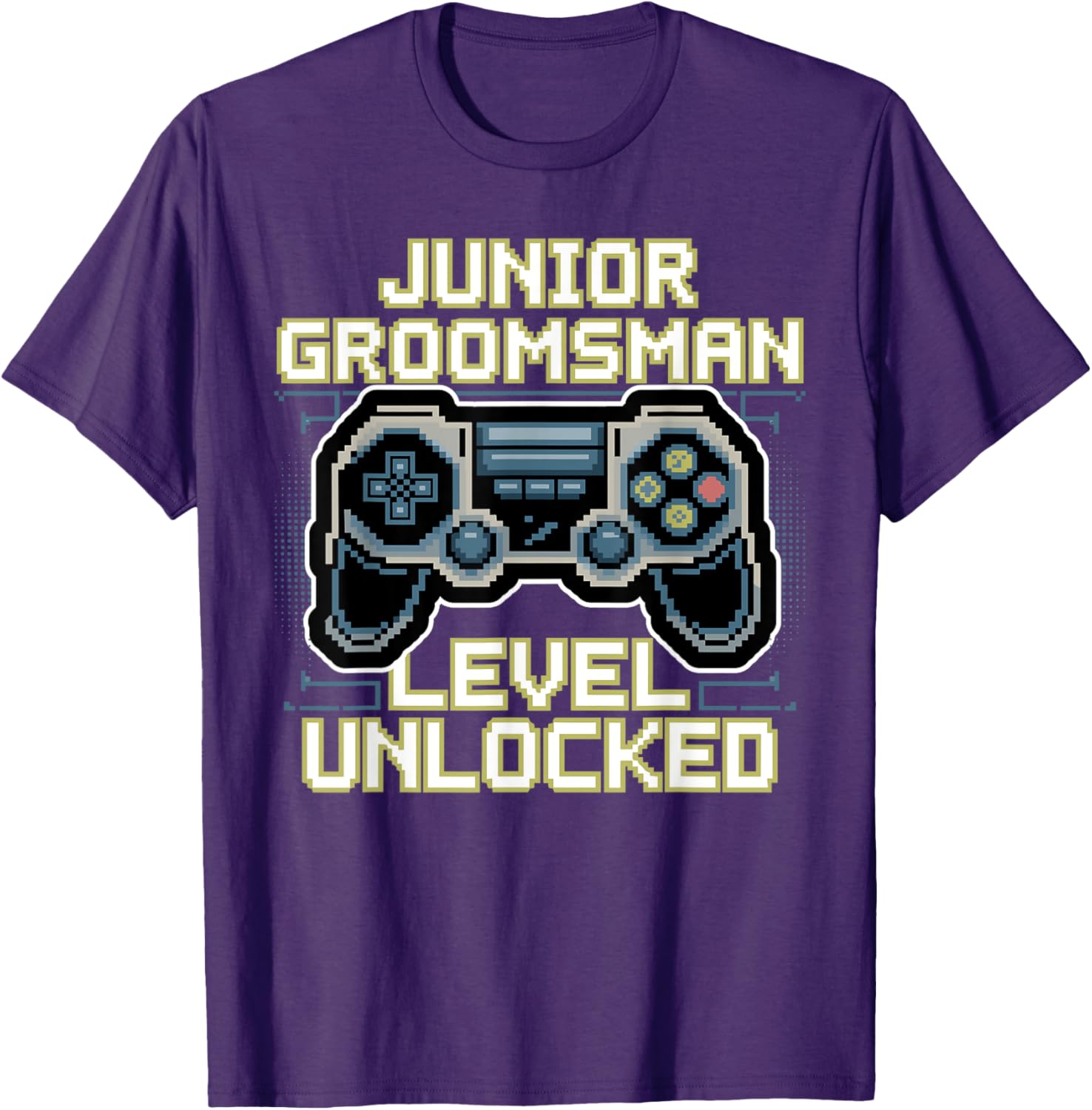 Cute Junior Groomsman Gaming T-Shirt for Boys - Perfect Wedding Outfit - 2