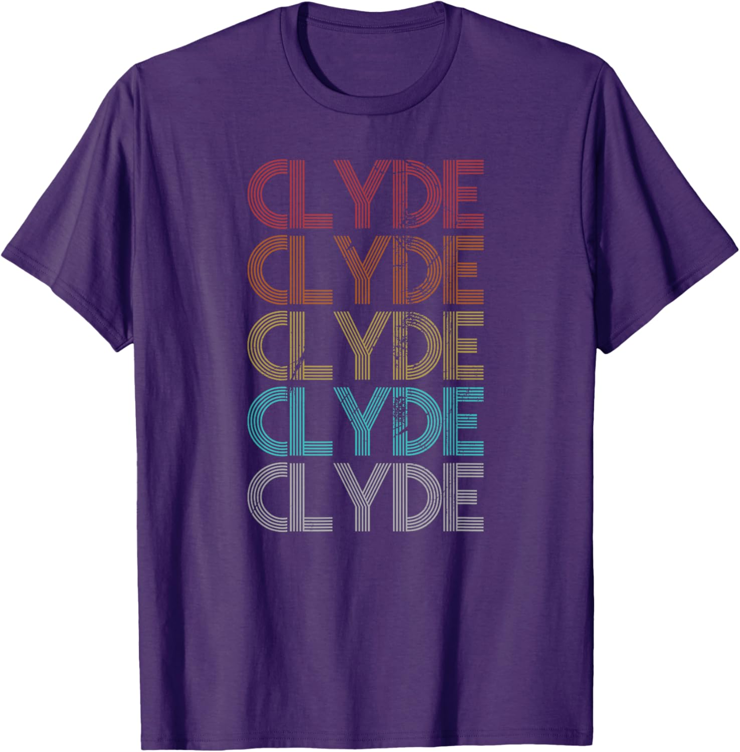 Retro Vintage Clyde T-Shirt for a Classic Stylish Look in Apparel - 2