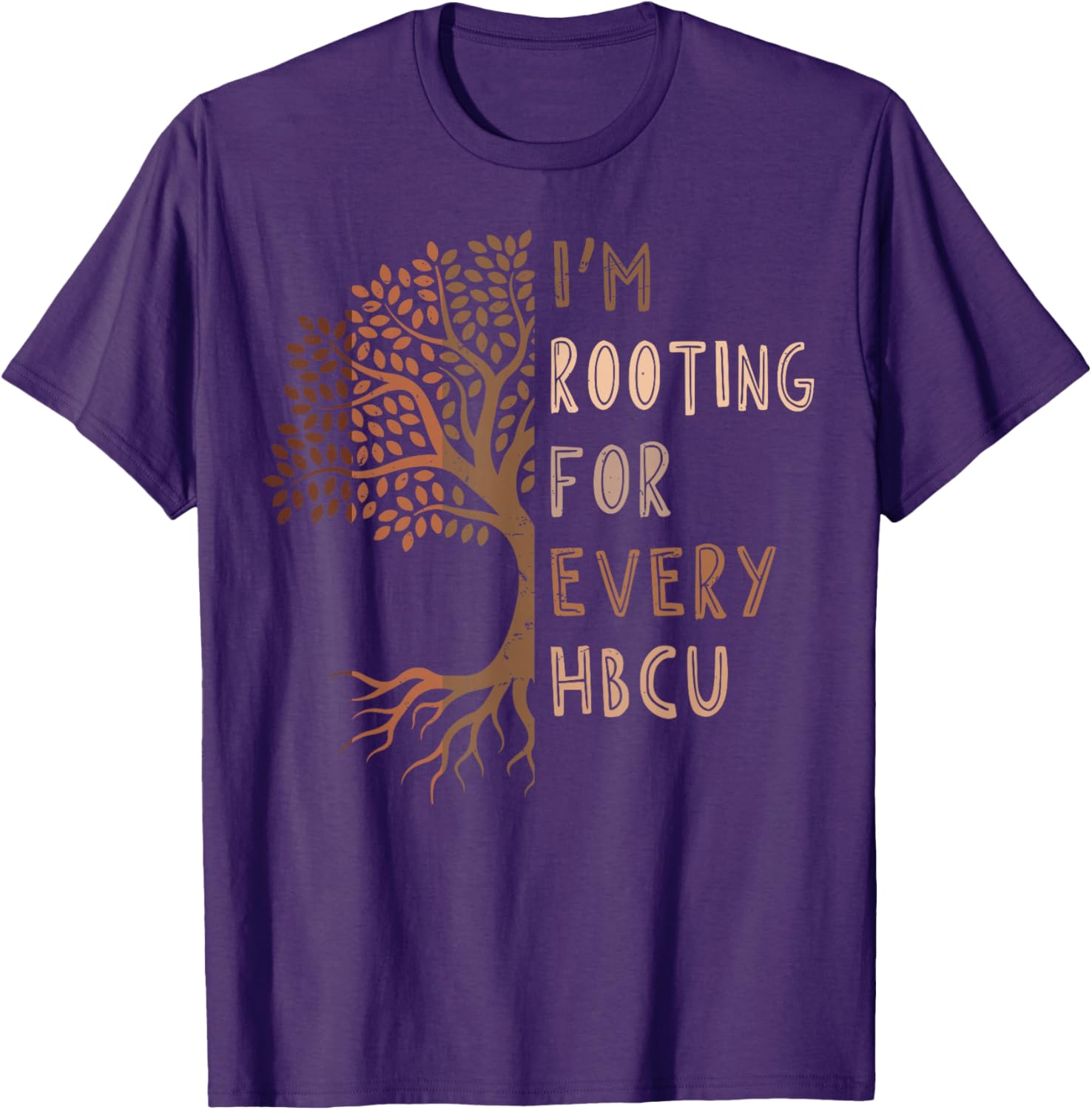 HBCU Black History Month I'm Rooting For Every HBCU T-Shirt for Proud Supporters - 2