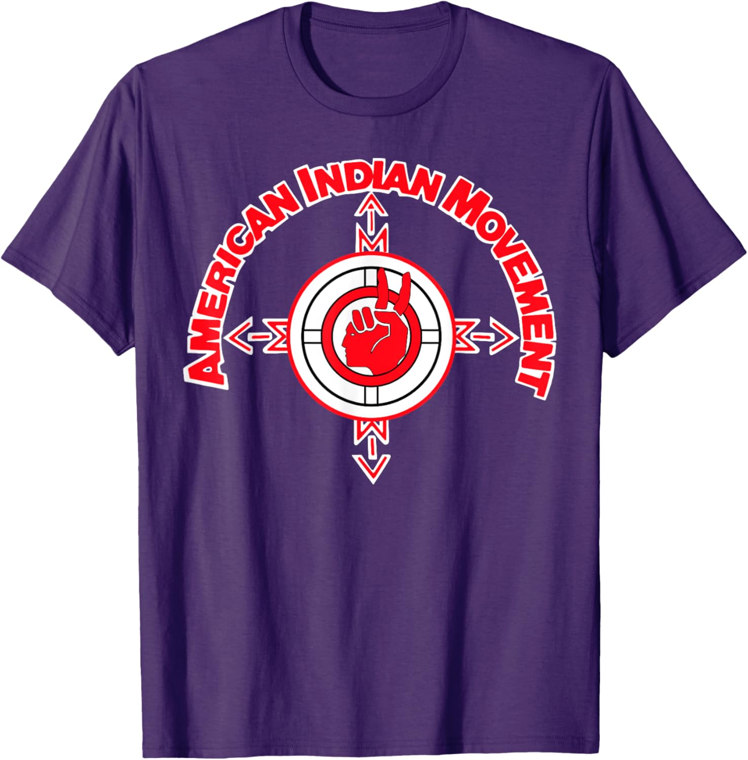 American Indian Movement T-Shirt Stylish Graphic Tee for Supporters - 4