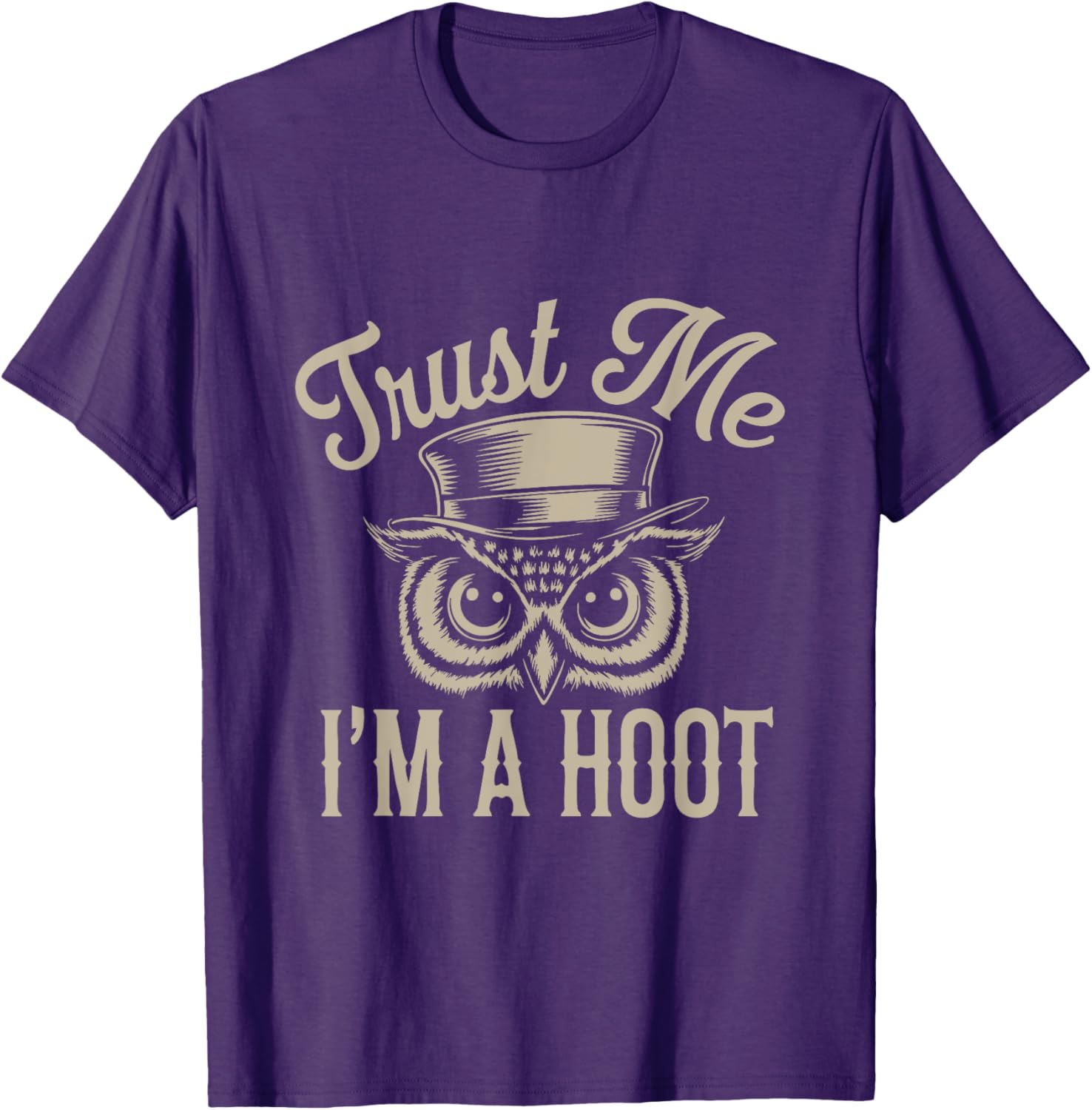 Funny Hoot Owl Sarcastic T-Shirt for Animal Lovers and Bird Fans - 2