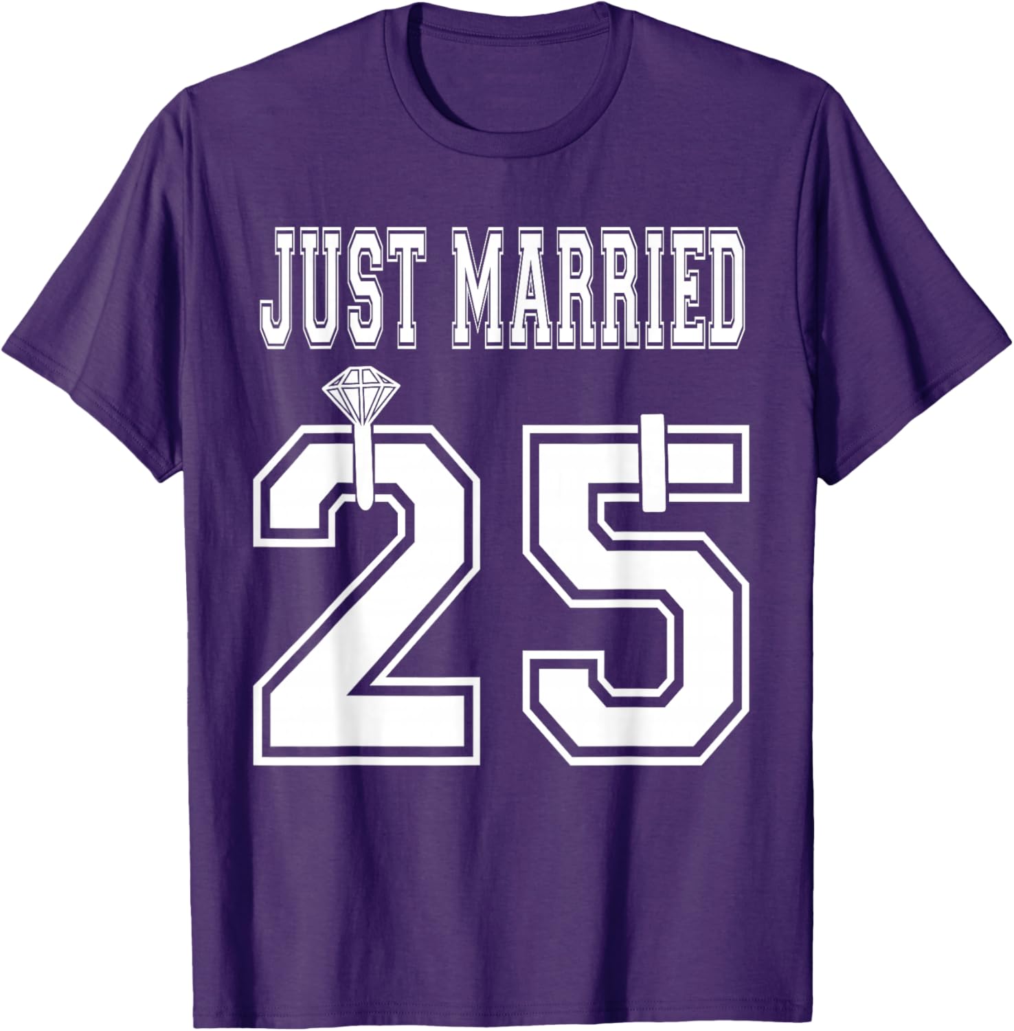 Just Married Couple Matching Honeymoon T-Shirts for Wife and Husband - 22