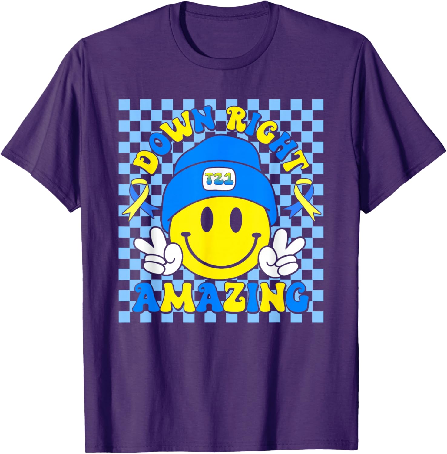 Down Right Amazing Smile Kids T-Shirt for Down Syndrome Awareness - 14