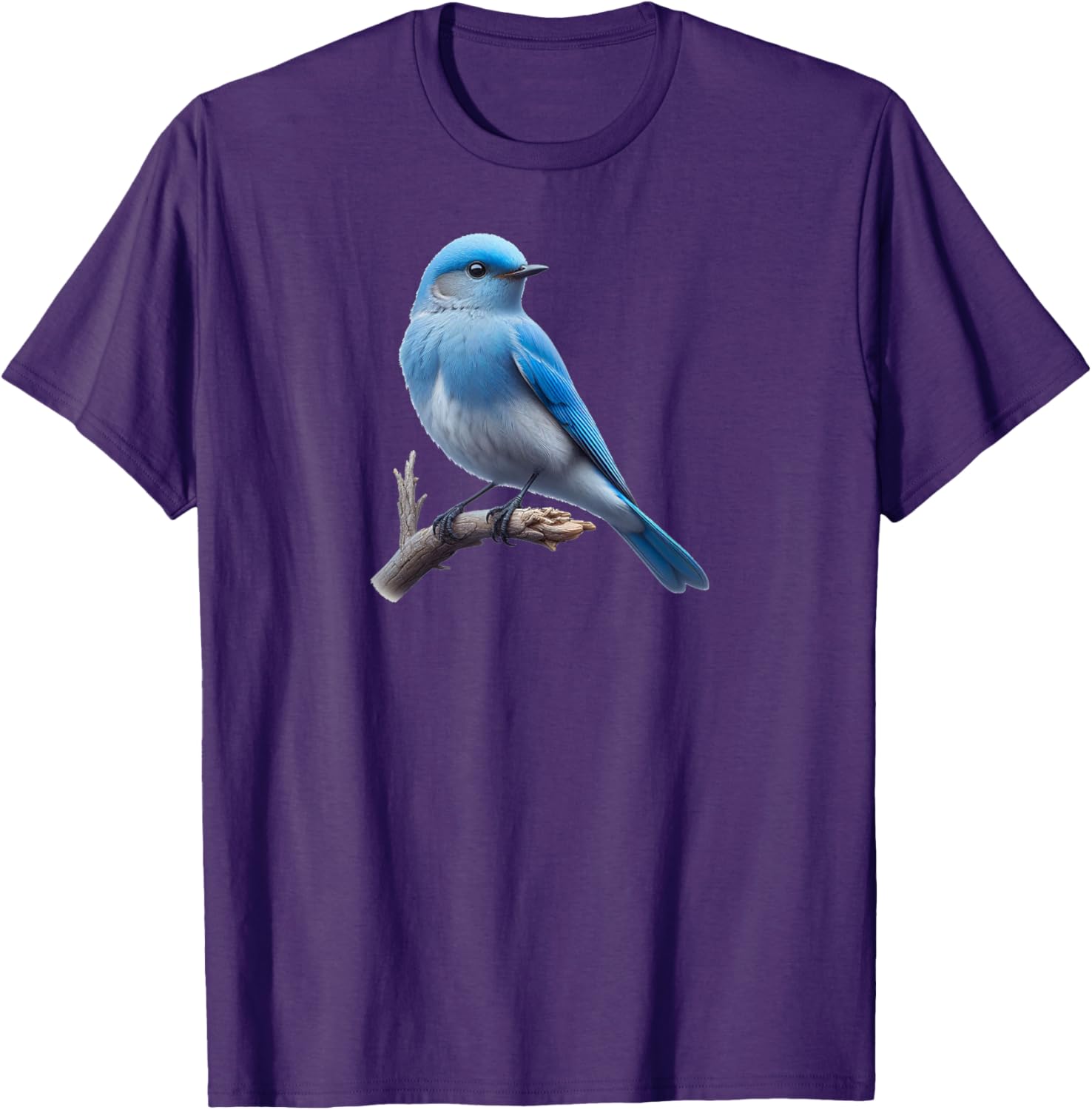 Mountain Bluebird T-Shirt - Stylish Bird Series Apparel for Nature Lovers - 26