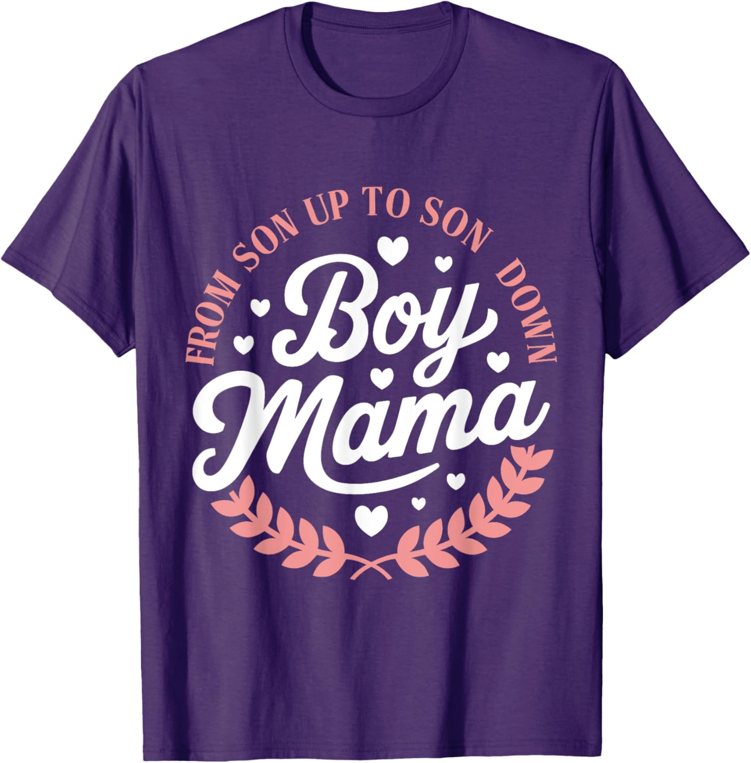 Funny Boy Mama T-Shirt for Moms Celebrate Mother's Day in Style - 6