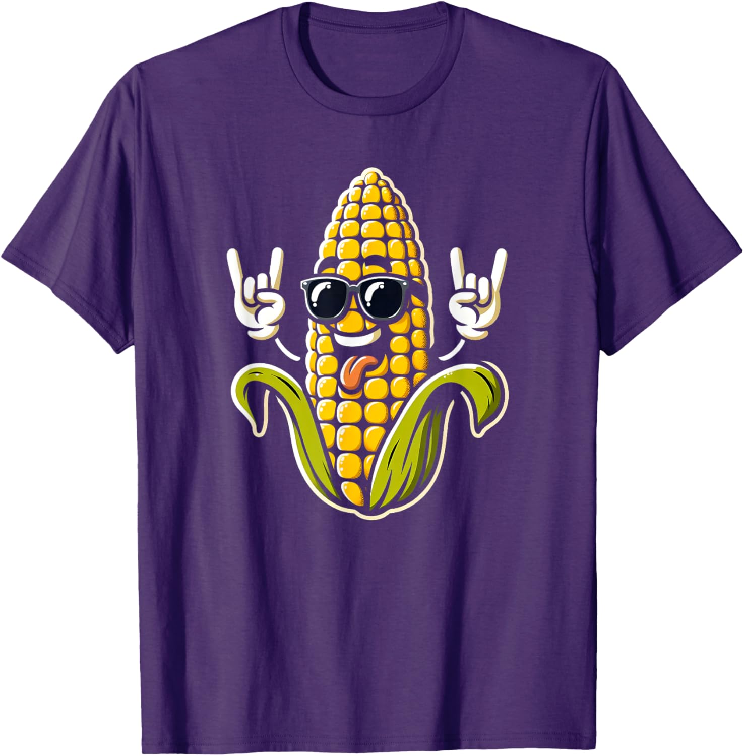 Rock On Corn Sweet Corn Lover T-Shirt for Fun Summer Style - 11