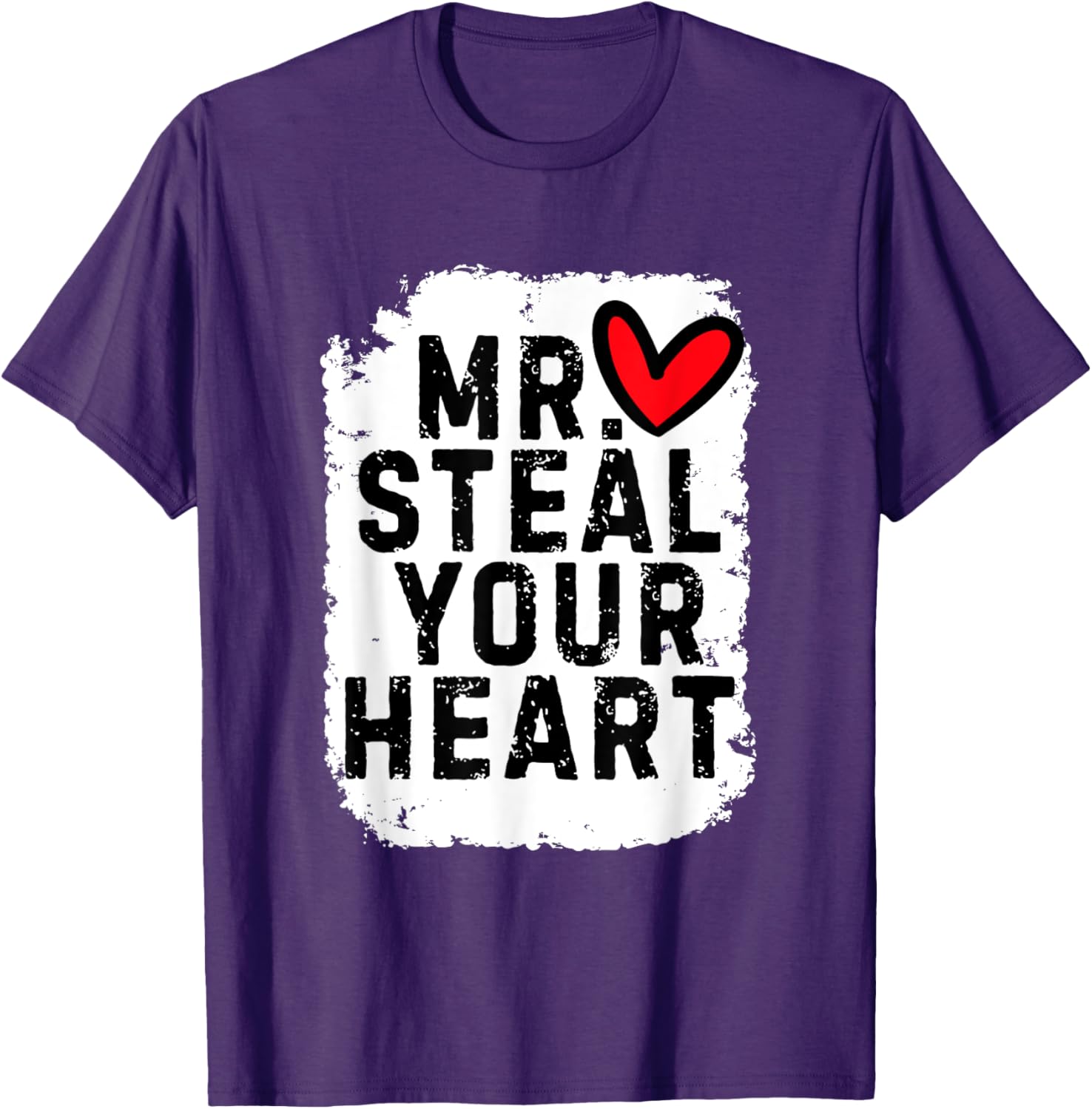 Mr Steal Your Heart Boys Toddler Valentine's Day T-Shirt for Kids - 3