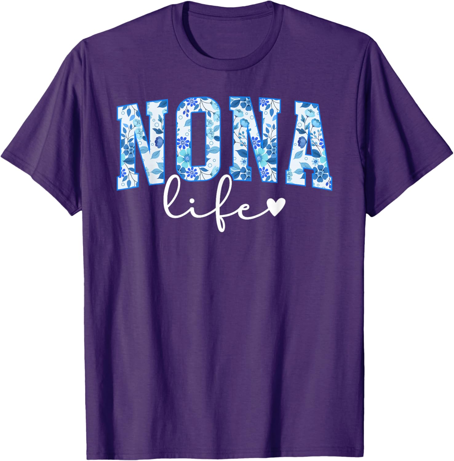 Nona Life Grandma T-Shirt for Loving Grandmothers - Cute Gift Idea - 18