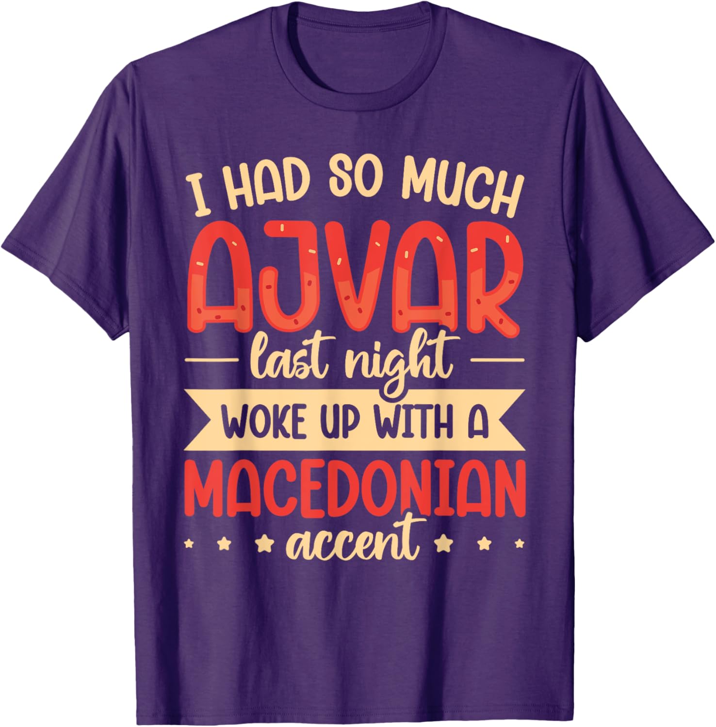 Ajvar Love Quote T-Shirt for Enthusiasts - Perfect Gift for Fans - 2