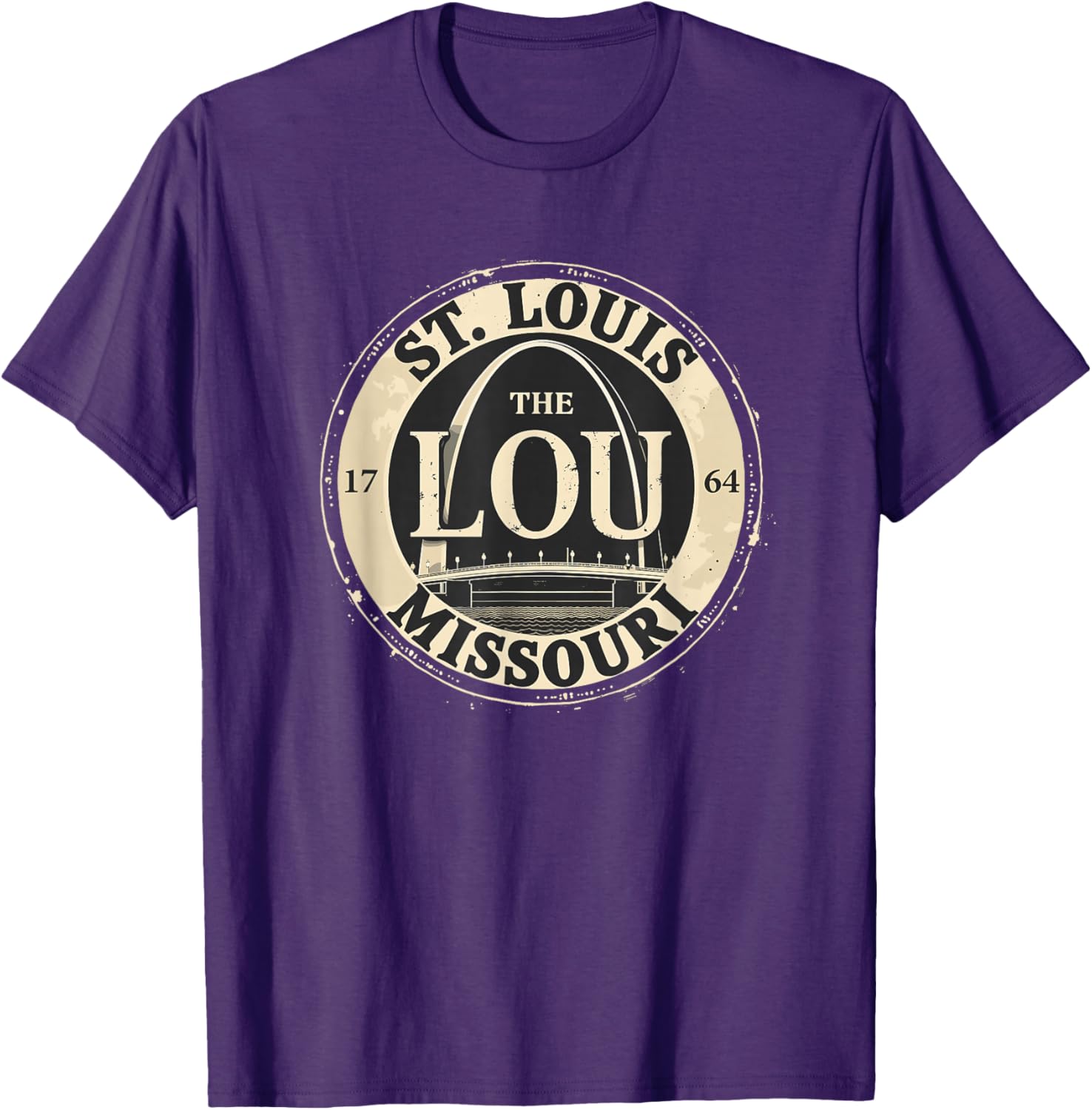 Vintage St Louis Arch T-Shirt for Men and Women - Stylish Missouri Apparel - 12