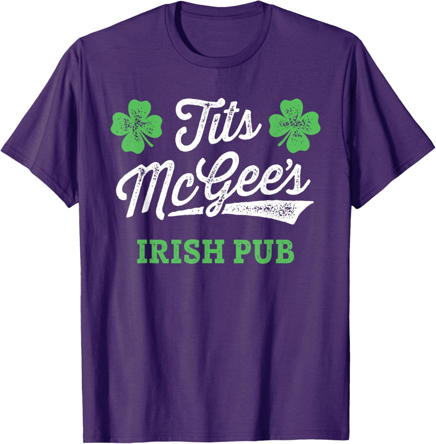 Funny Tits McGee's Irish Pub St. Patrick's Day T-Shirt for Festive Fun - 4
