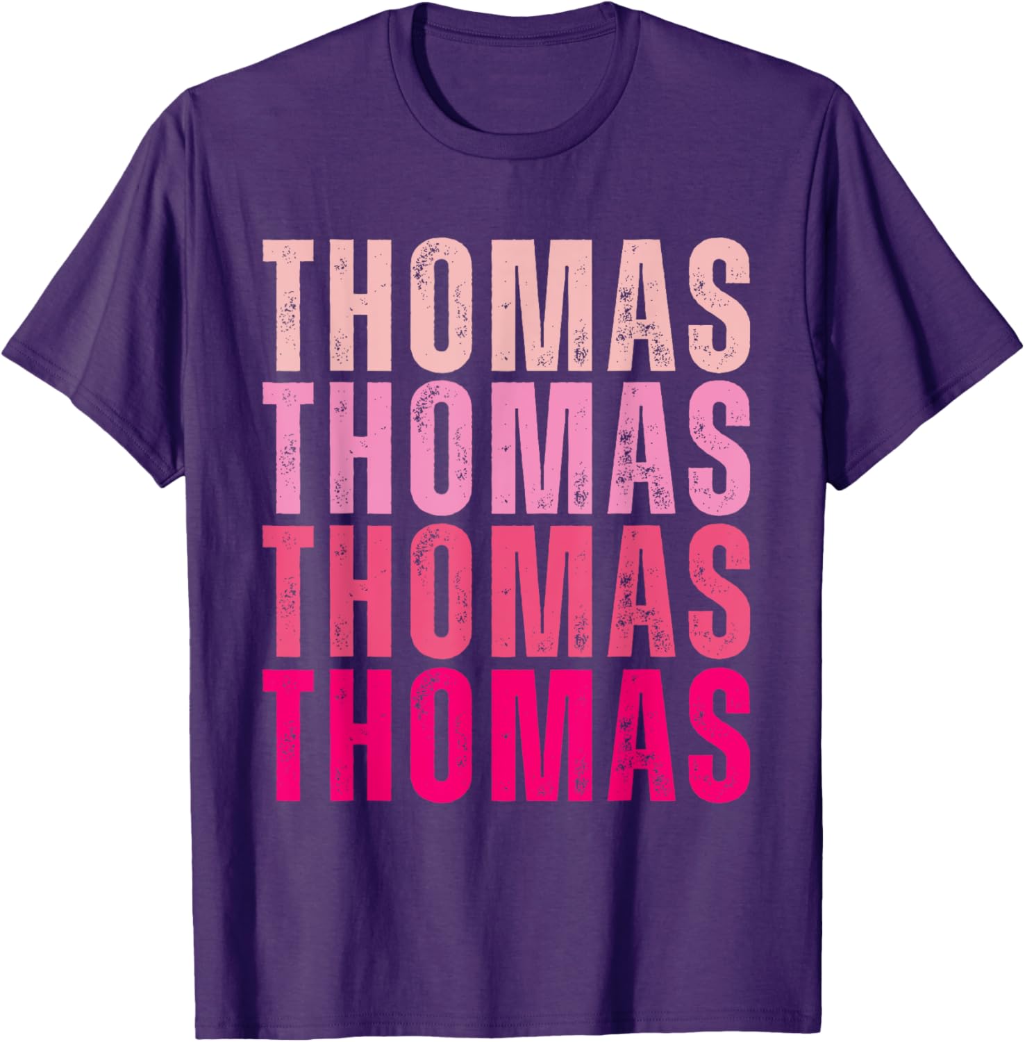 Personalized Thomas Vintage T-Shirt I Love Thomas Gift for Him - 3