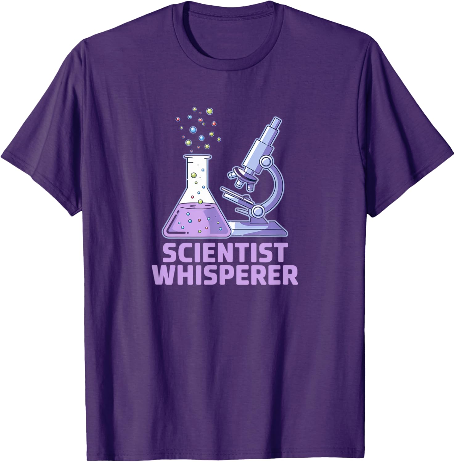 Funny Scientist Whisperer T-Shirt for Experiment Lovers and Inventors - 9