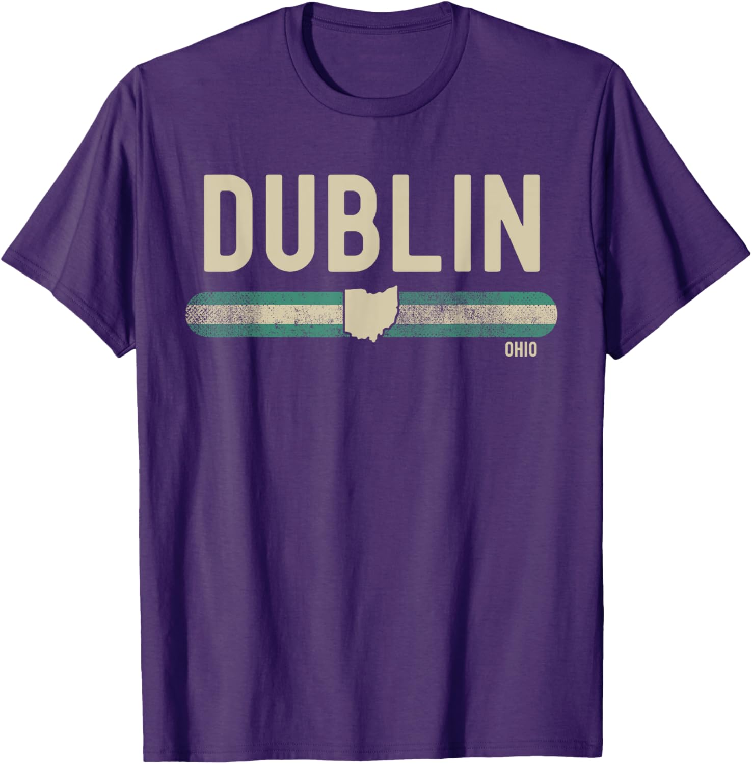 Dublin Ohio 80s Style T-Shirt for Retro Travel Lovers - 1