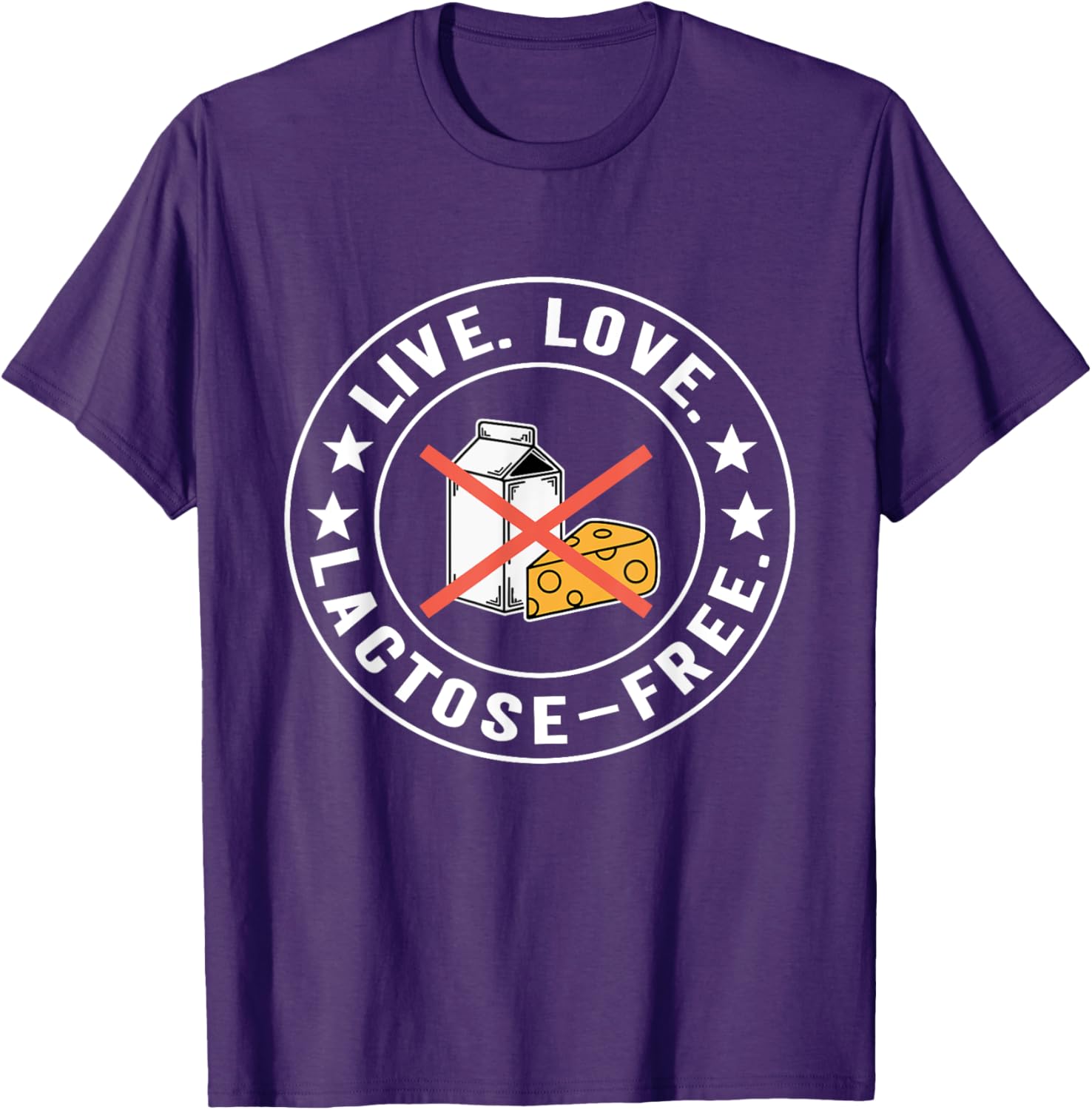 Funny Lactose Intolerance T-Shirt for Dairy Allergy Awareness and Comfort - 2