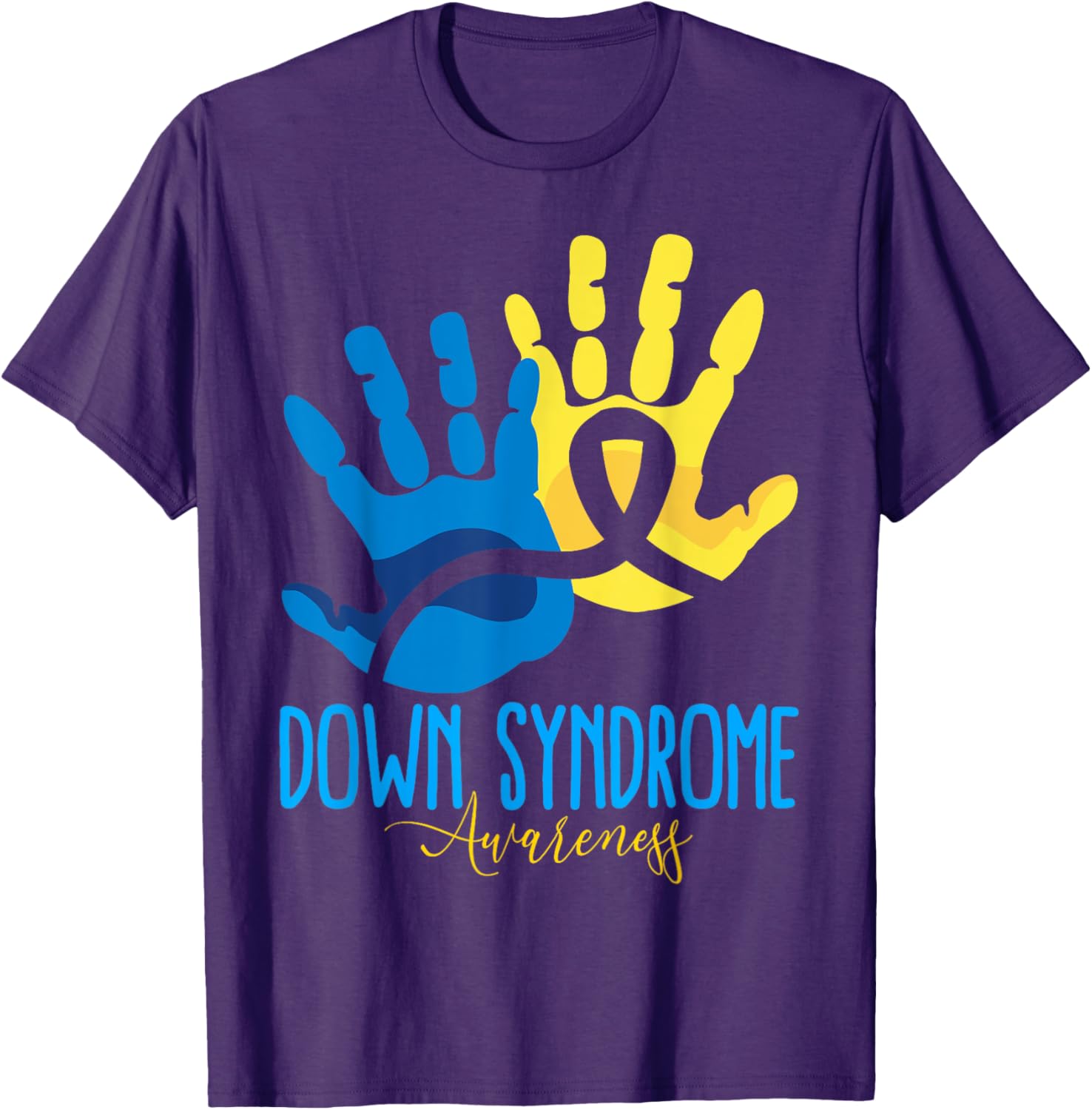 World Down Syndrome Day Awareness Socks Down Right 2025 T-Shirt for Everyone - 17