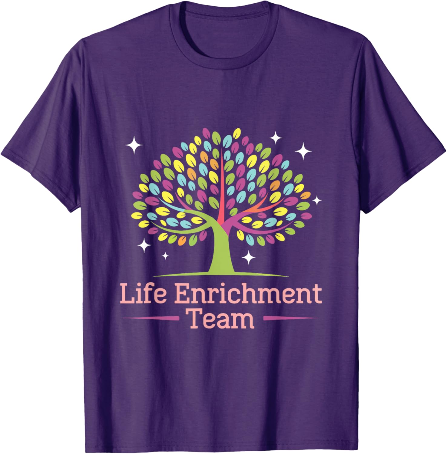 Activity Director Life Enrichment Team T-Shirt for Fun Workdays - 1