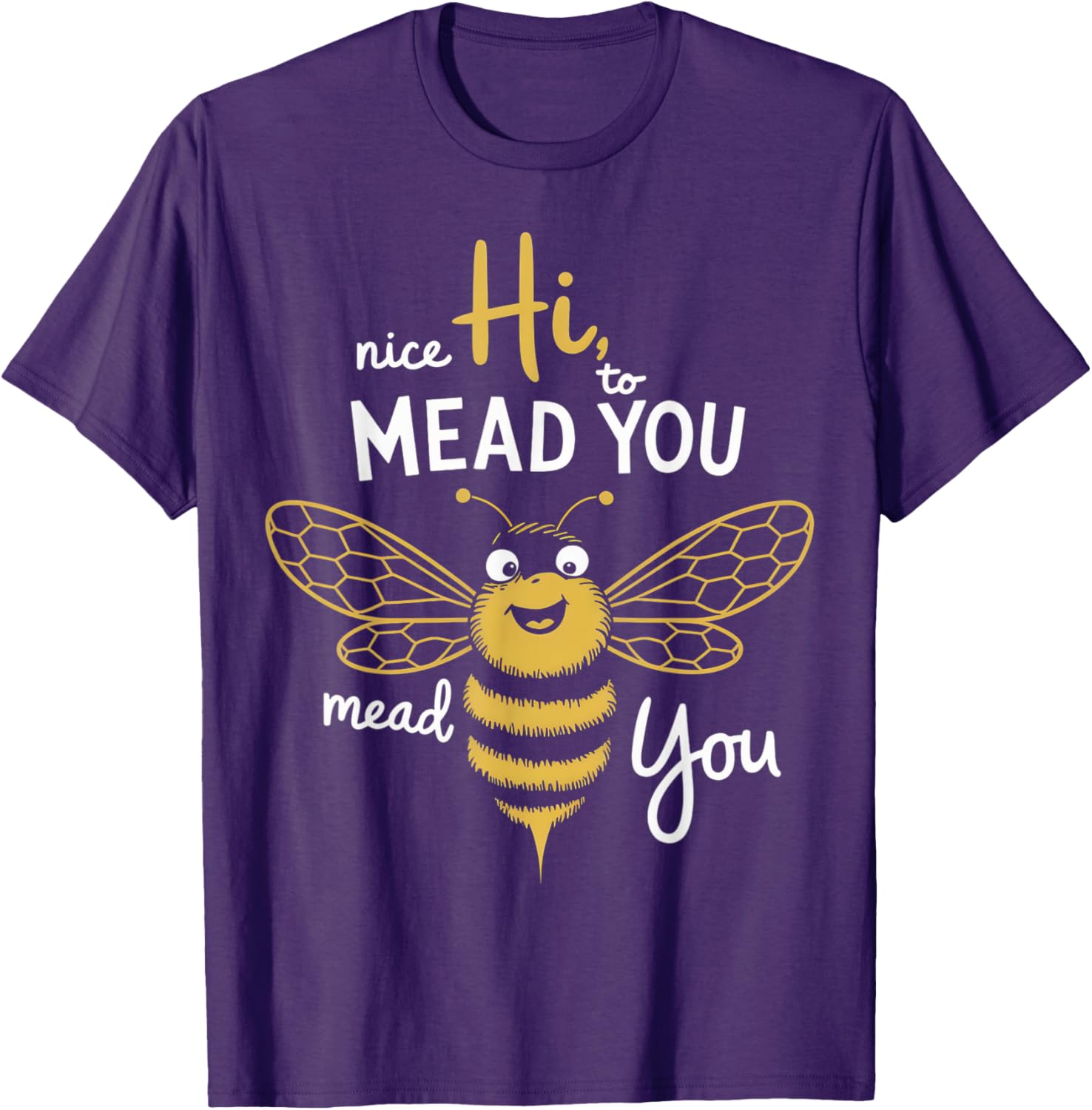 Cute Bee Buzz Humor T-Shirt for Honey Love and Mead Enthusiasts - 6