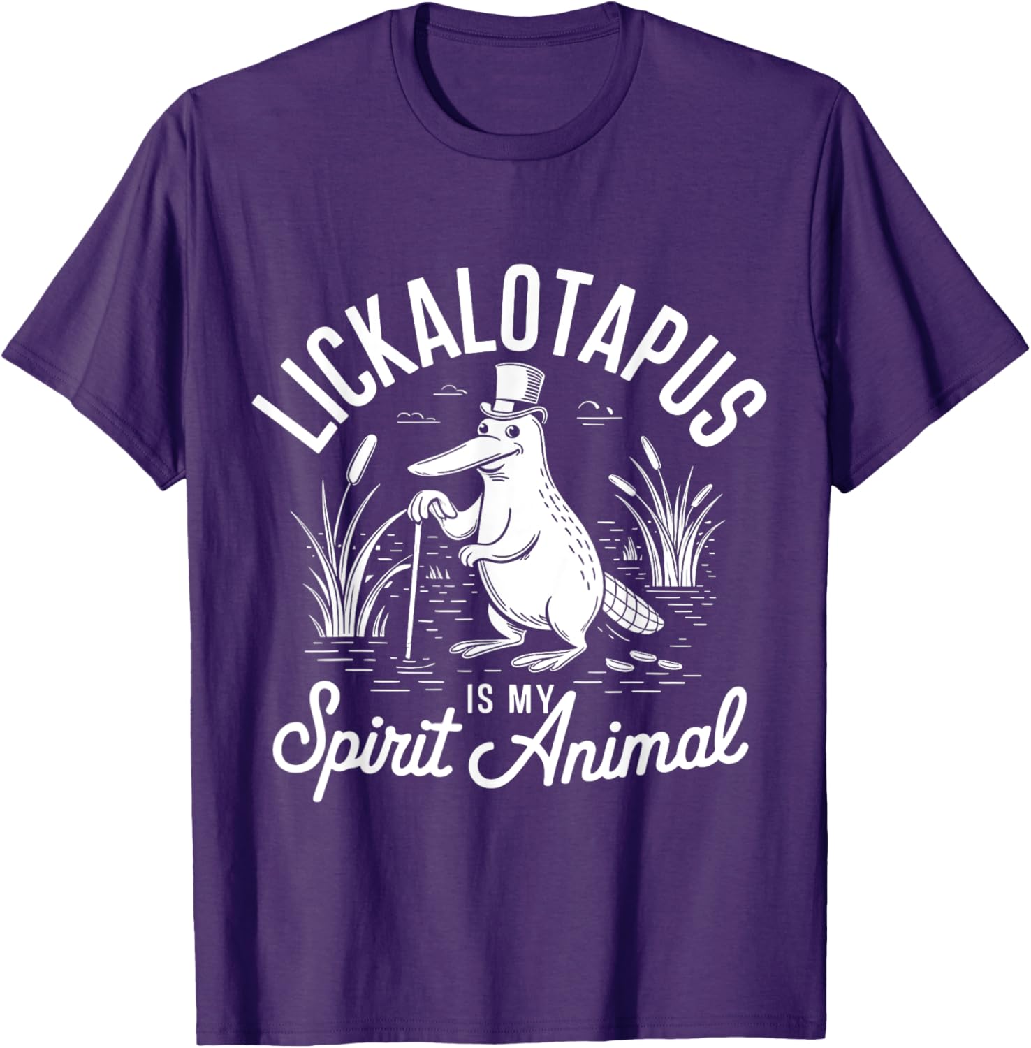 Funny Lickalotapus Lover T-Shirt - My Spirit Animal Apparel - 21