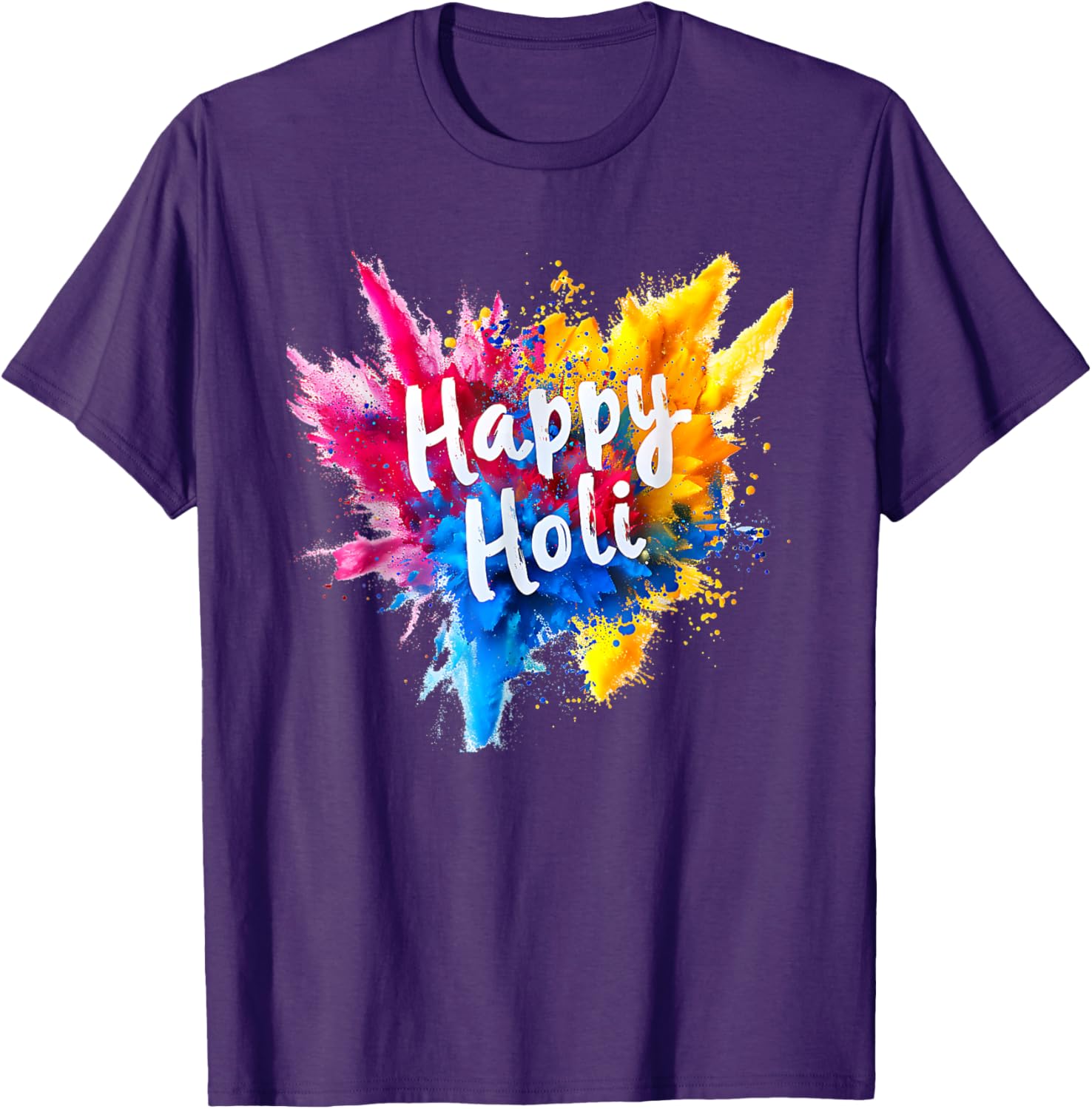 Happy Holi T-Shirt for Men, Women, and Kids - Colorful Hindu Gift - 7