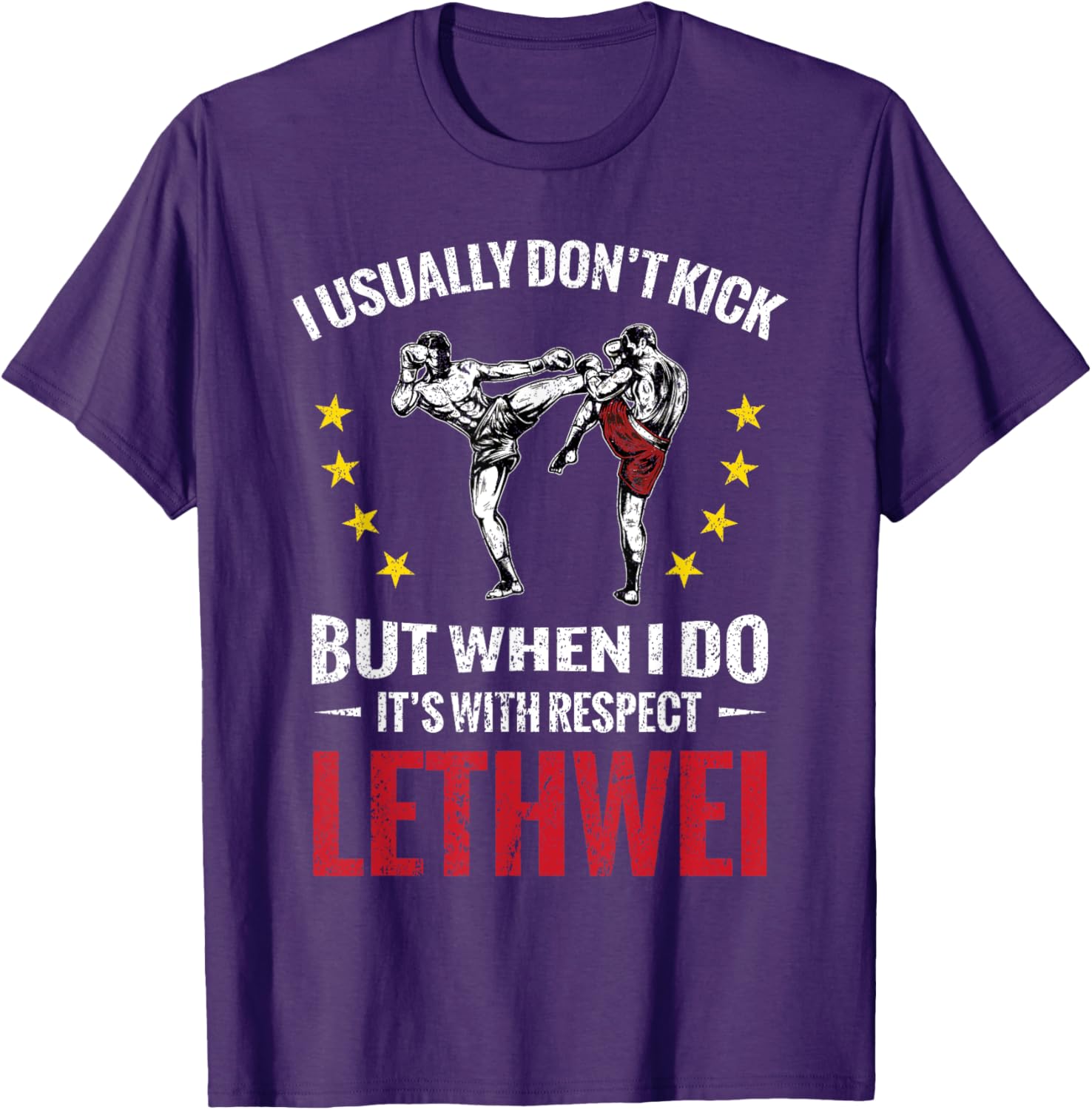 Respectful Lethwei T-Shirt for Fans of Martial Arts and Kickboxing - 17