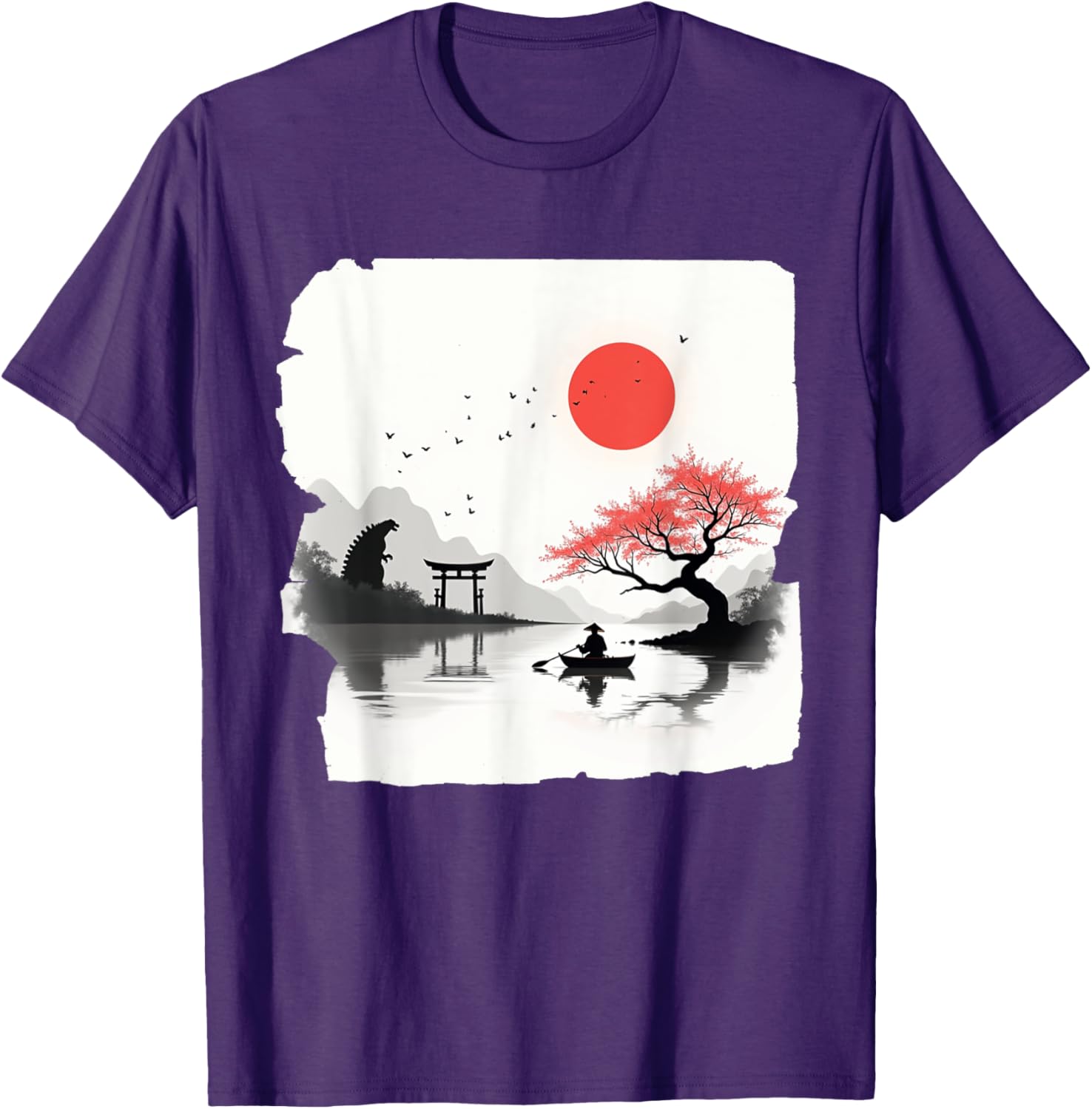 Retro Vintage Japanese Kaiju Art T-Shirt for Unique Style Lovers - 16