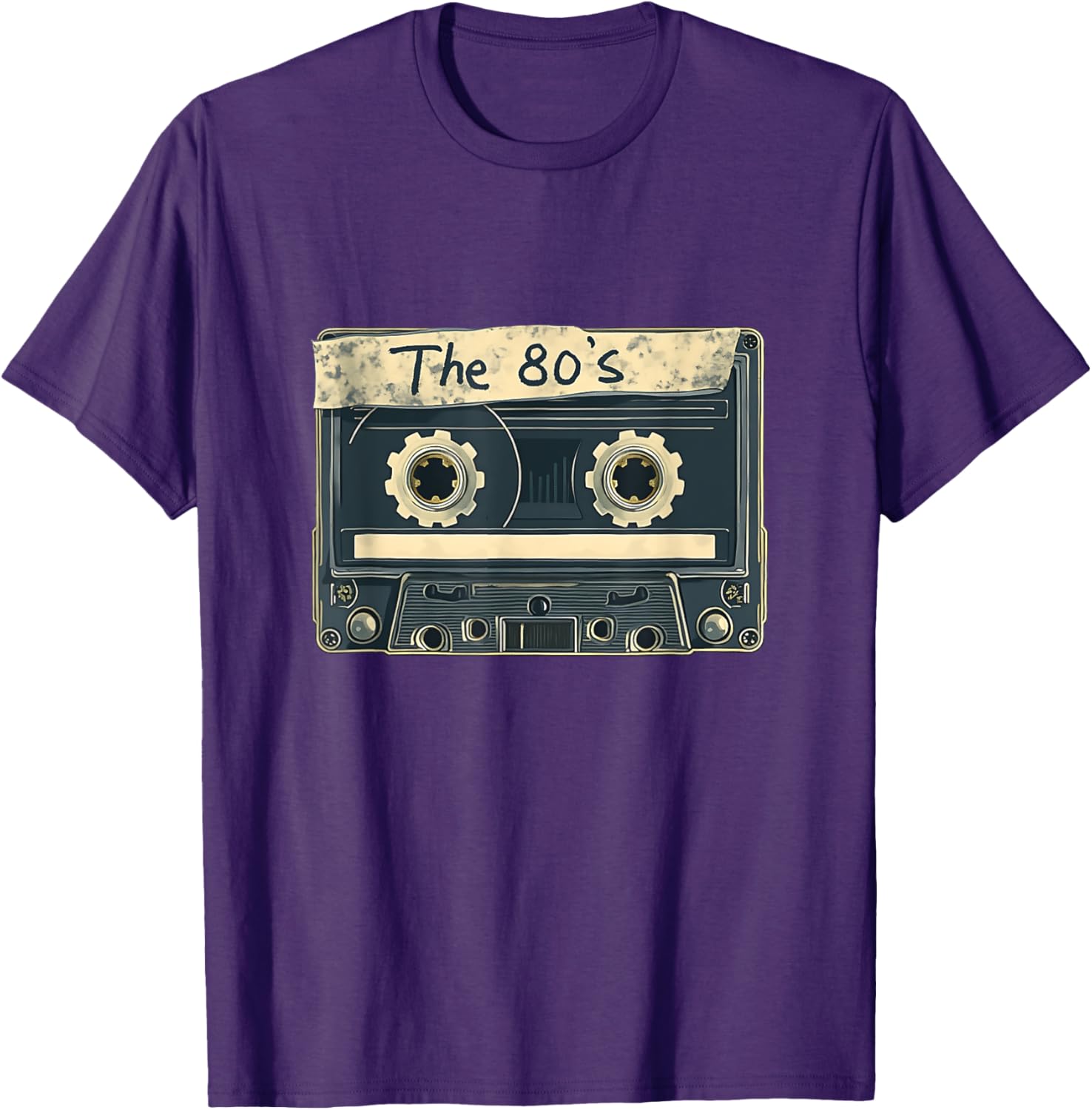 Classic Vintage Cassette Tape T-Shirt for 80s 90s Nostalgia Lovers - 7
