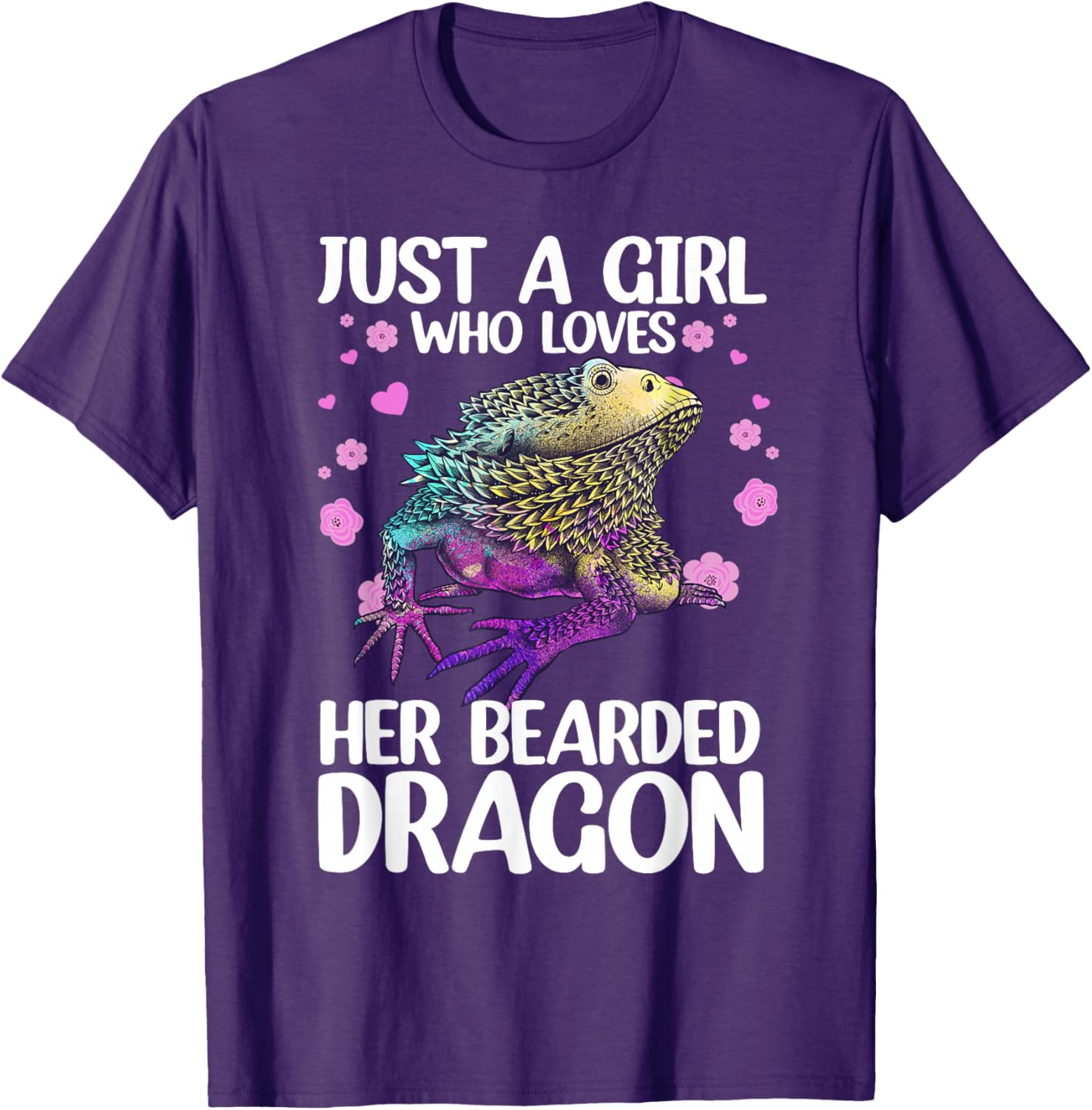 Cool Bearded Dragon T-Shirt for Women Perfect Gift for Reptile Lovers - 21
