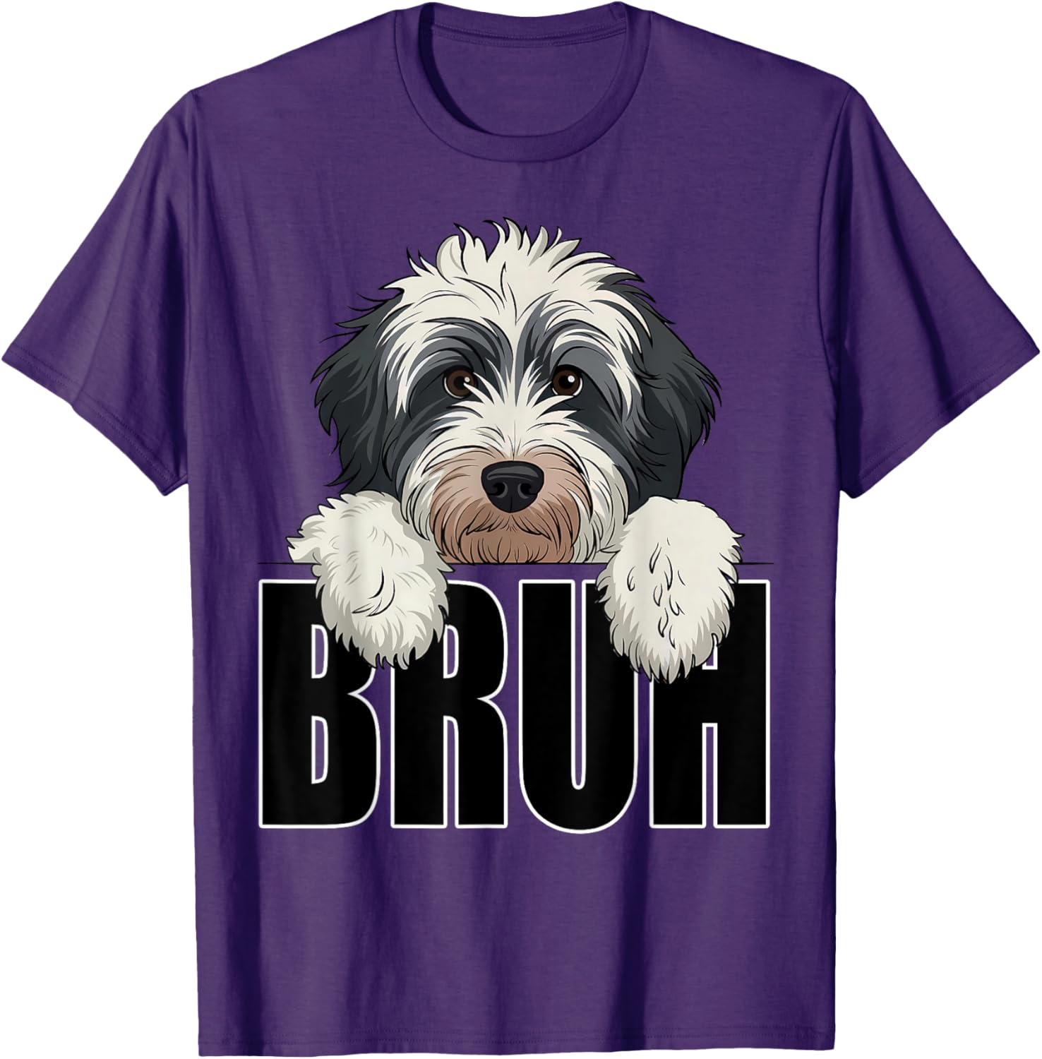 Funny Bruh Bernedoodle T-Shirt for Dog Lovers - Perfect for Boys and Kids - 15