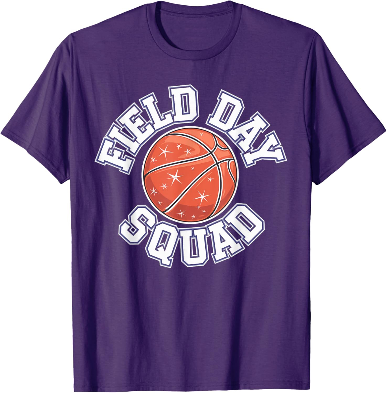 School Field Day Squad 2025 Basketball Coach T-Shirt for Team Spirit - 1