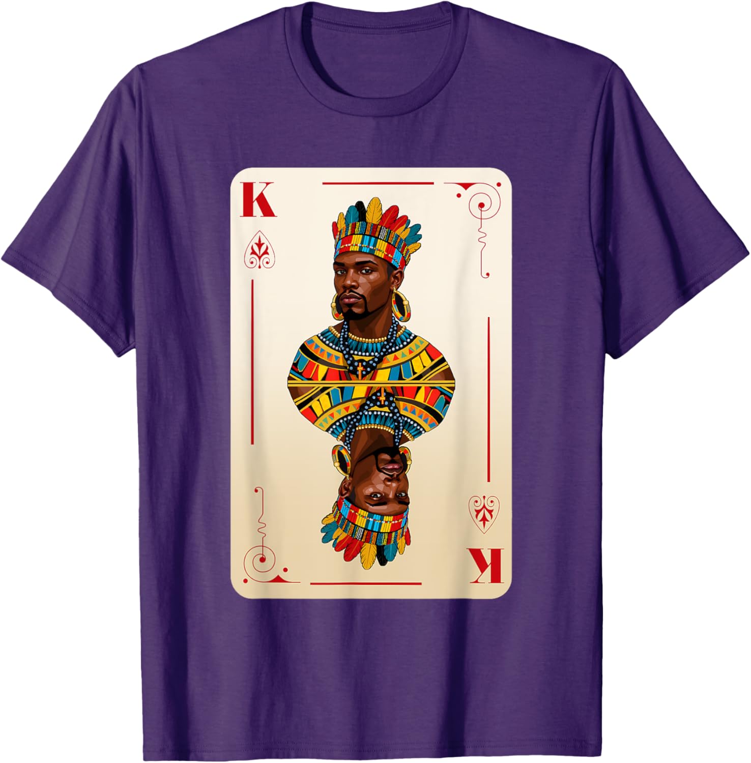 African King Black Pride BHM Couples T-Shirt for Men - Matching Style - 13