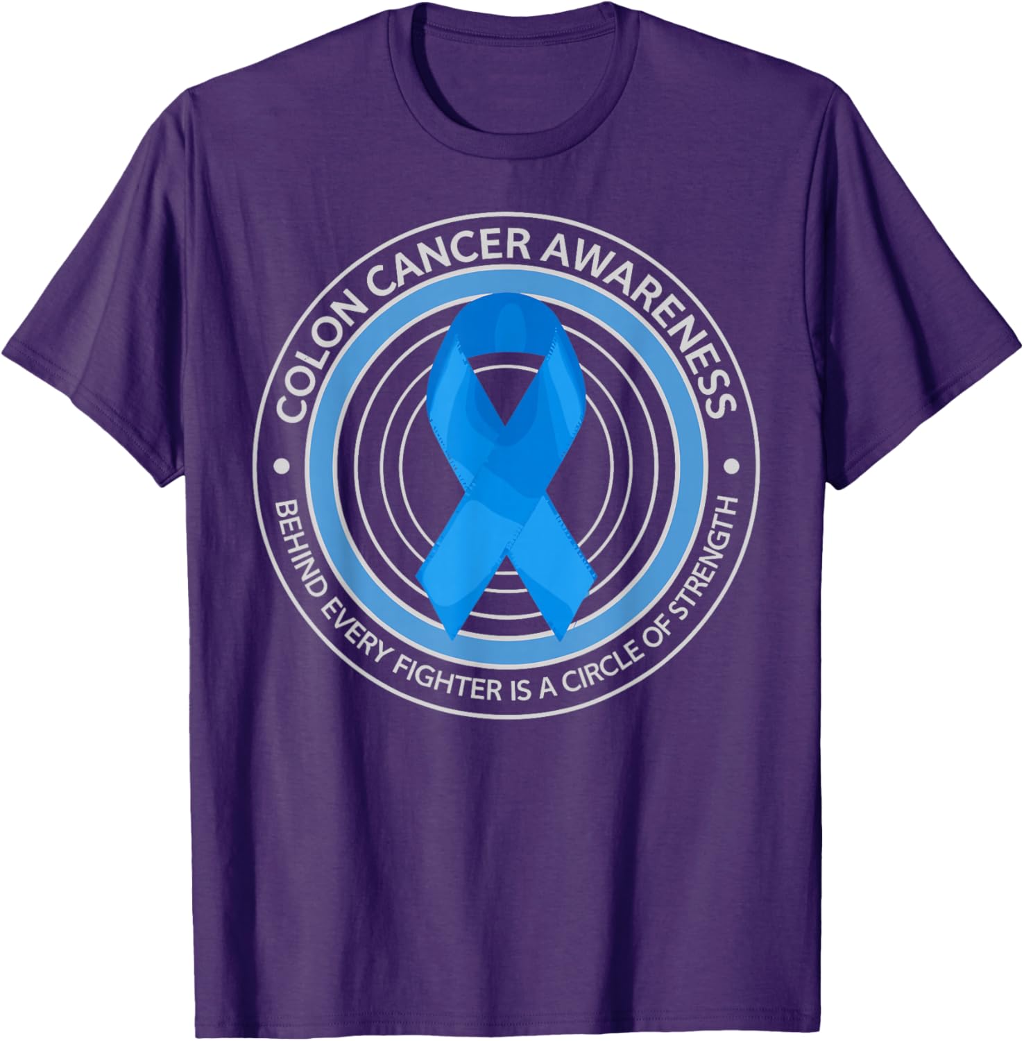 Colon Cancer Awareness T-Shirt for Colorectal Cancer Month Celebration - 1