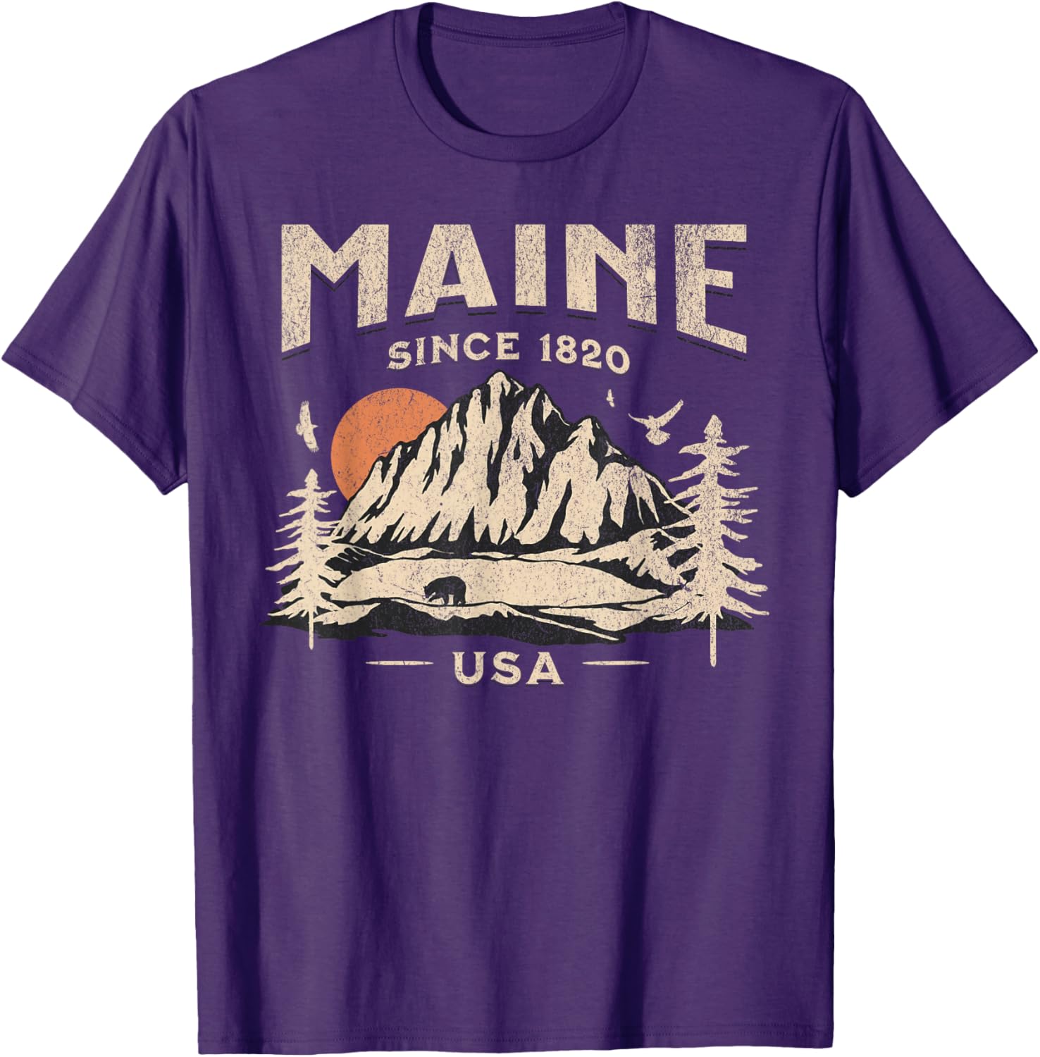 Stylish Maine T-Shirt for Casual Wear - Perfect for Every Adventure - 4