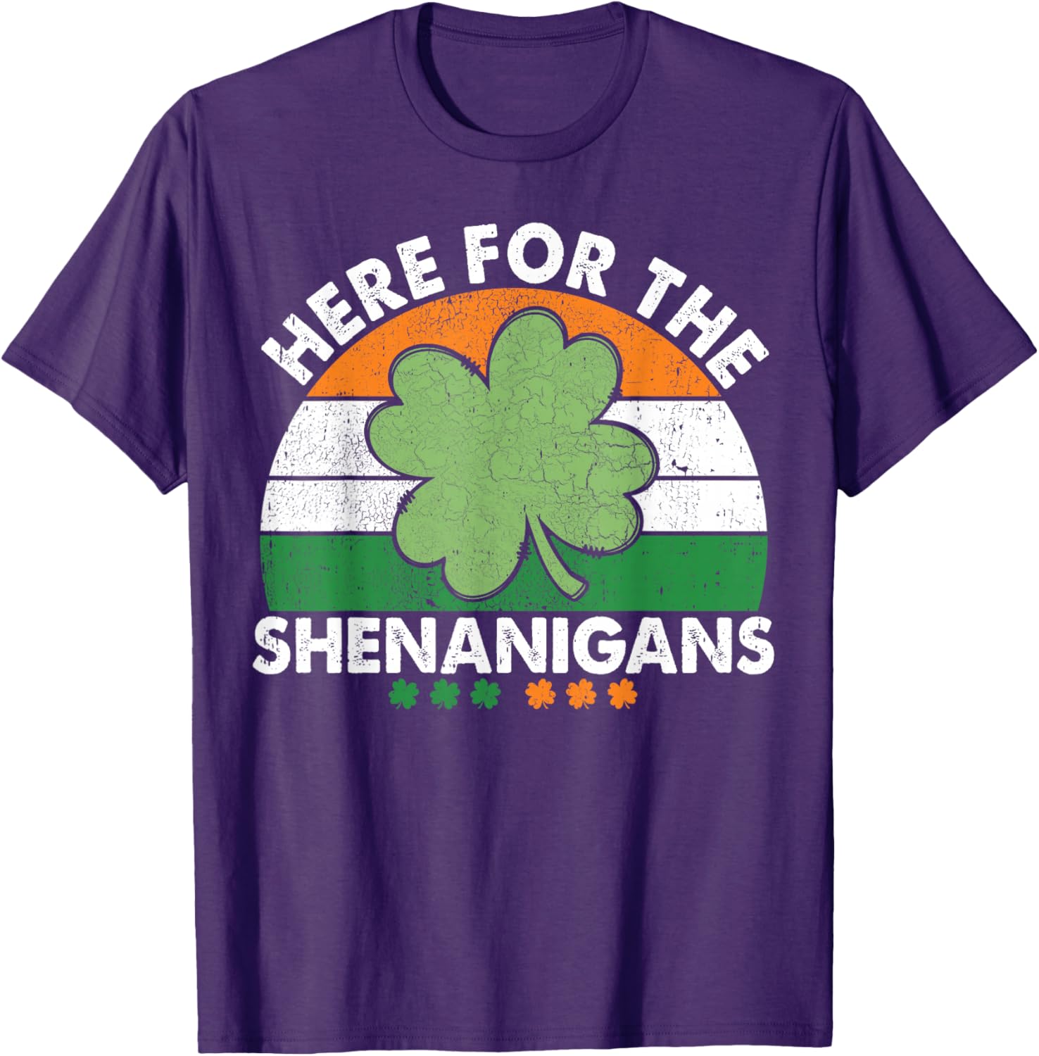 Here For The Shenanigans St Patricks Day T-Shirt Fun Irish Apparel - 22