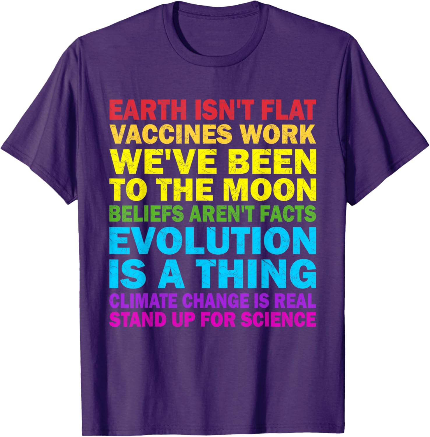 Support Science with a Colorful Bold Design T-Shirt for Everyone - 4