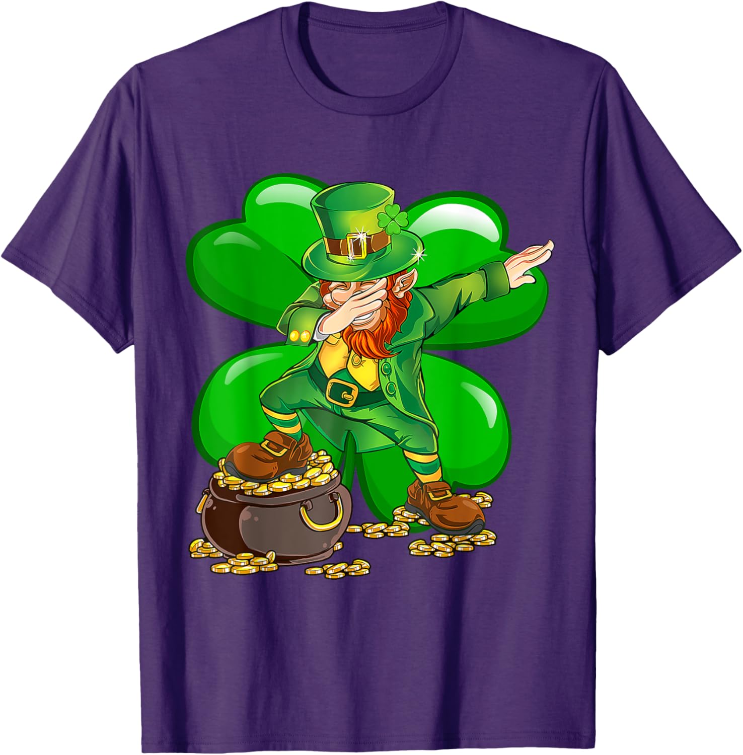 Dabbing Leprechaun T-Shirt for St Patrick's Day Fun for Everyone - 10