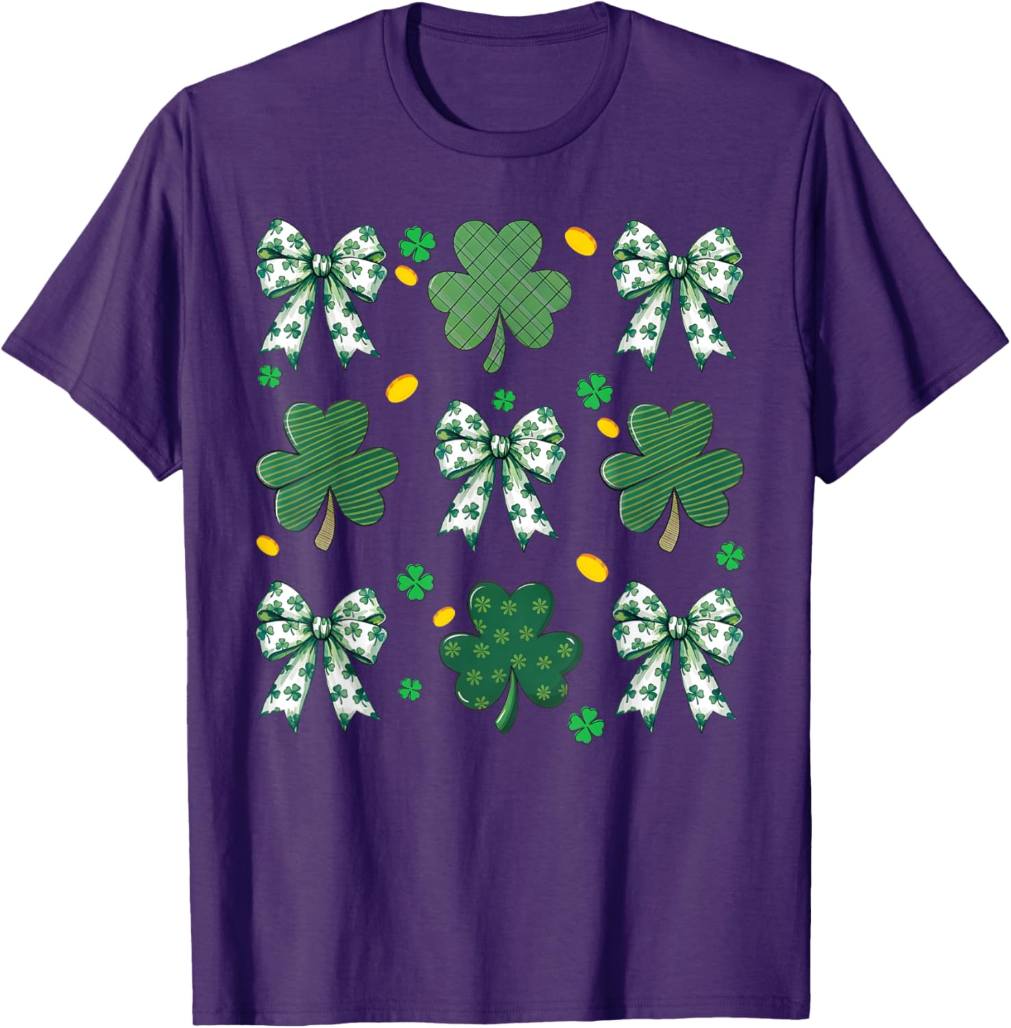 St. Patrick's Day Shamrock T-Shirt for Women - Fun Irish Girl Style - 14